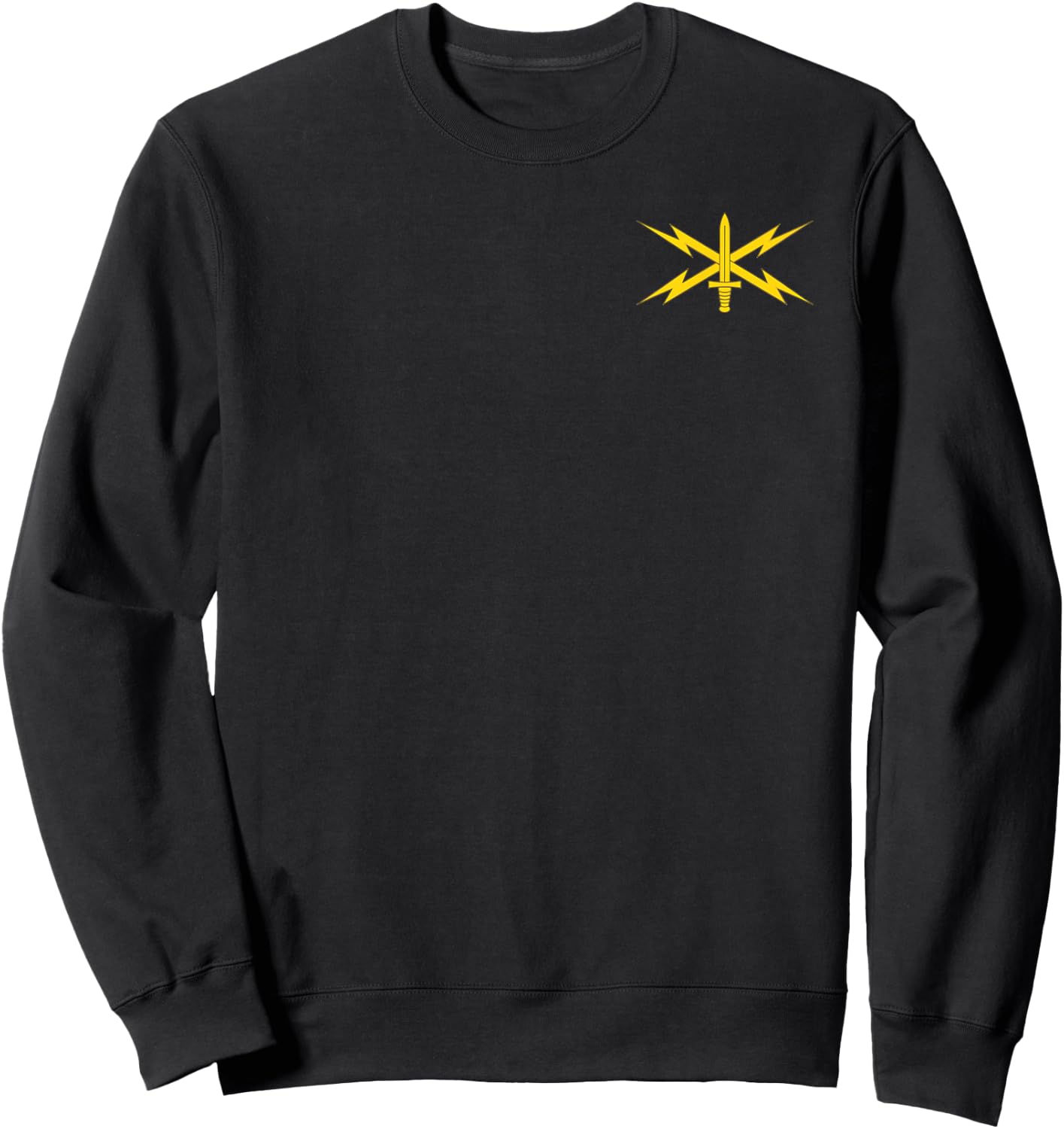 Army Cyber Branch 17A/B/C Military Veteran Morale Sweatshirt - Sweatshirt | Black