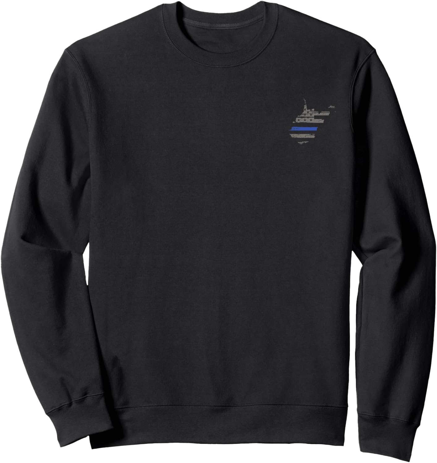 West Virginia Police, Law Enforcement Thin Blue Line Shirt Sweatshirt - Sweatshirt | Black