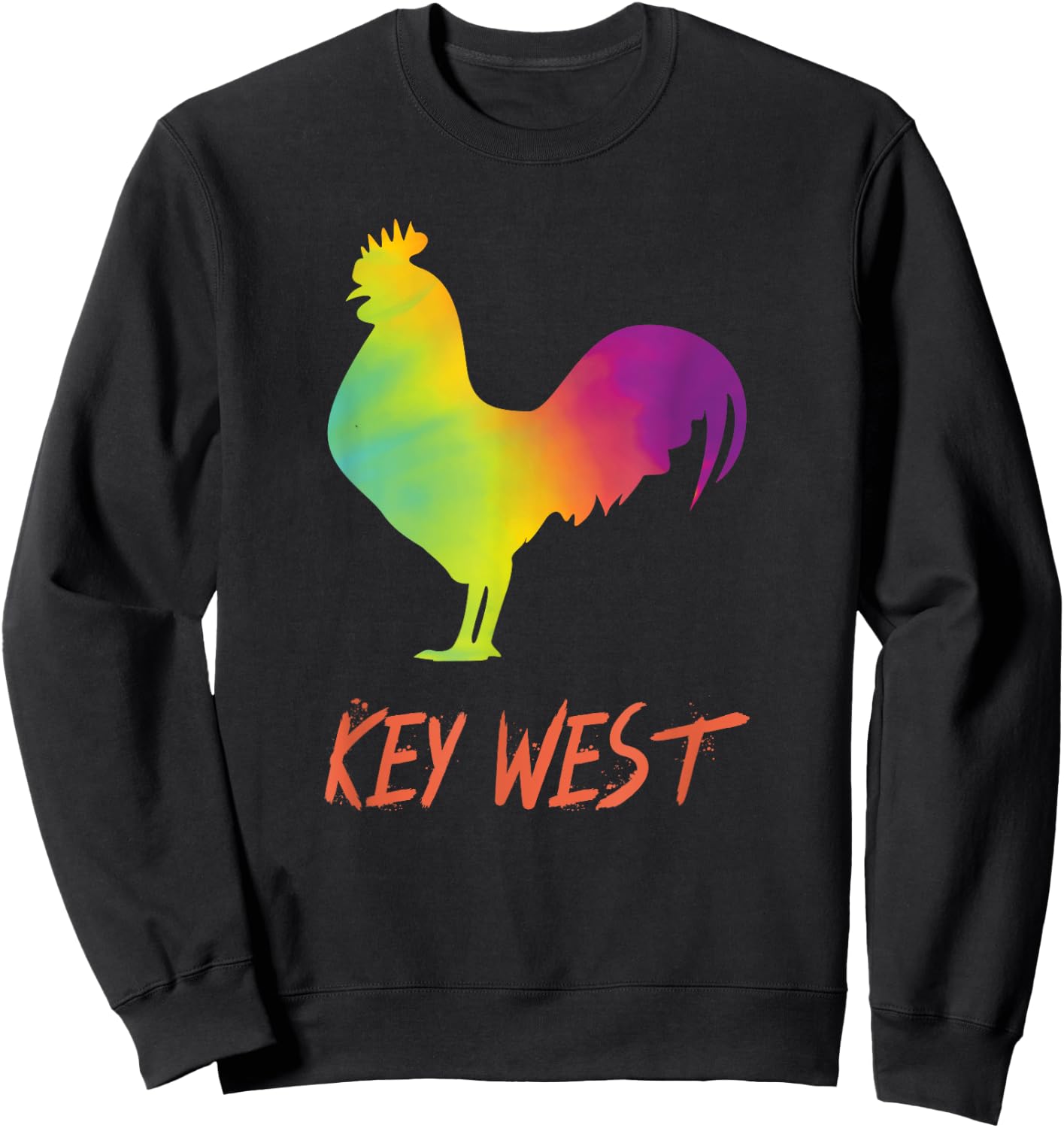 Key West Rooster Sweatshirt - Sweatshirt | Black