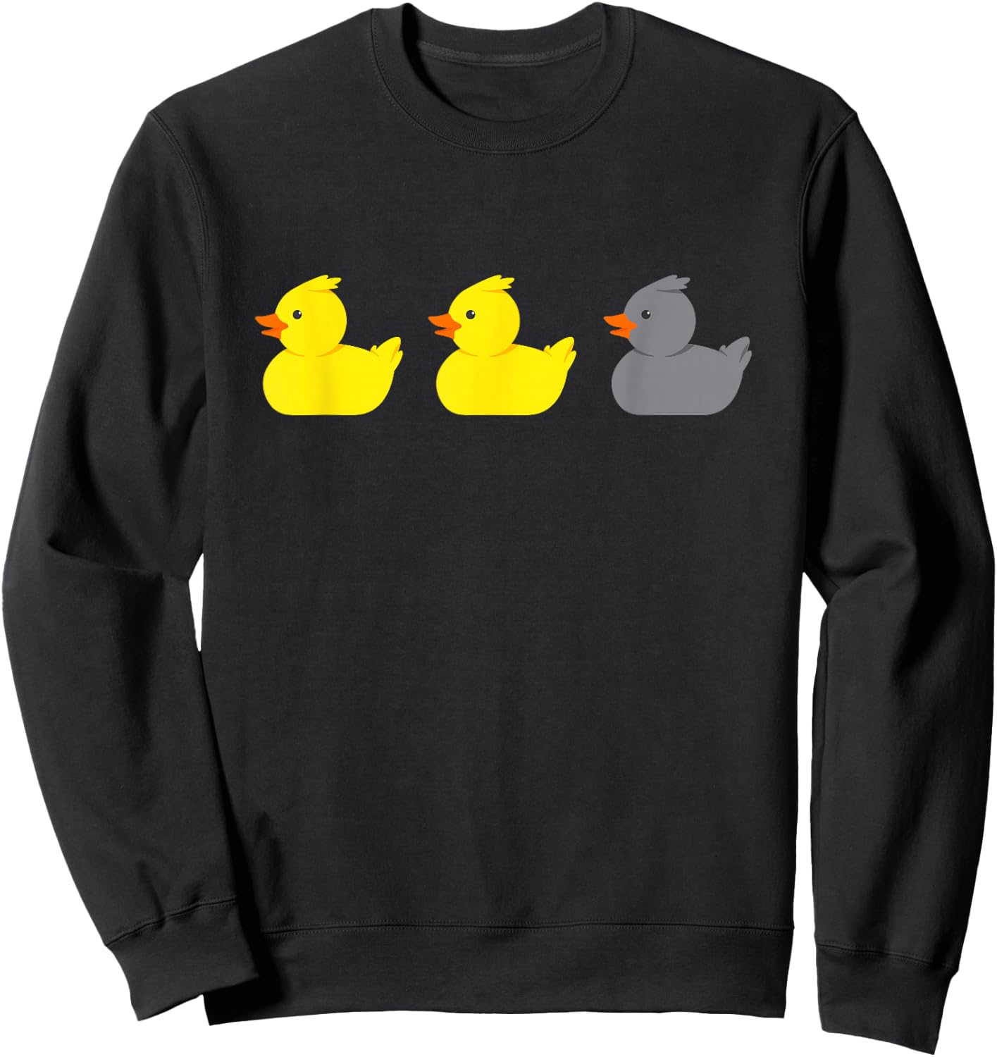 Duck Duck Grey Duck Funny Minnesota Sweatshirt - Sweatshirt | Black