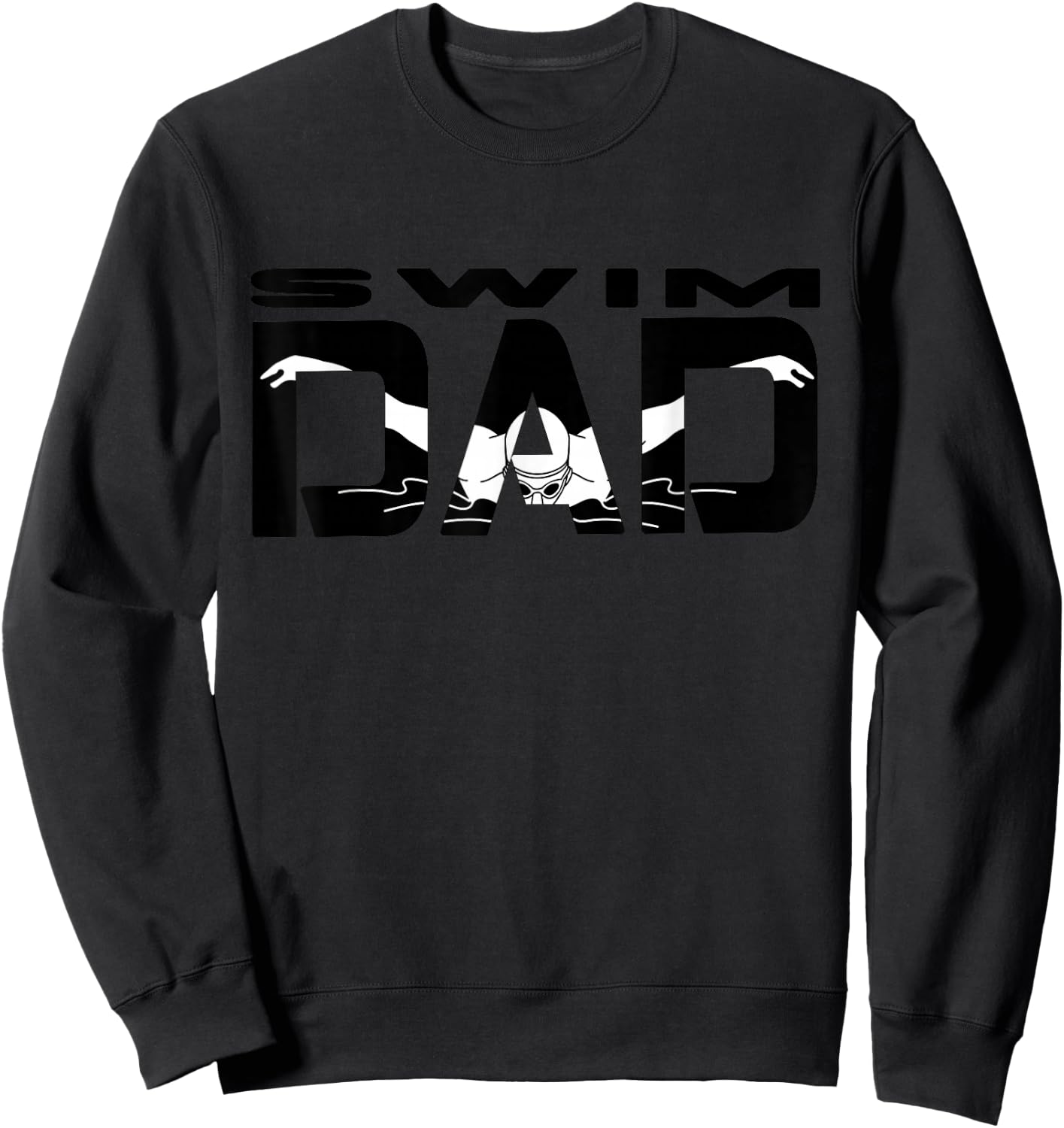 Shirt Championship Competition Swimmer Swim Swimming Pool Sweatshirt - Sweatshirt | Black