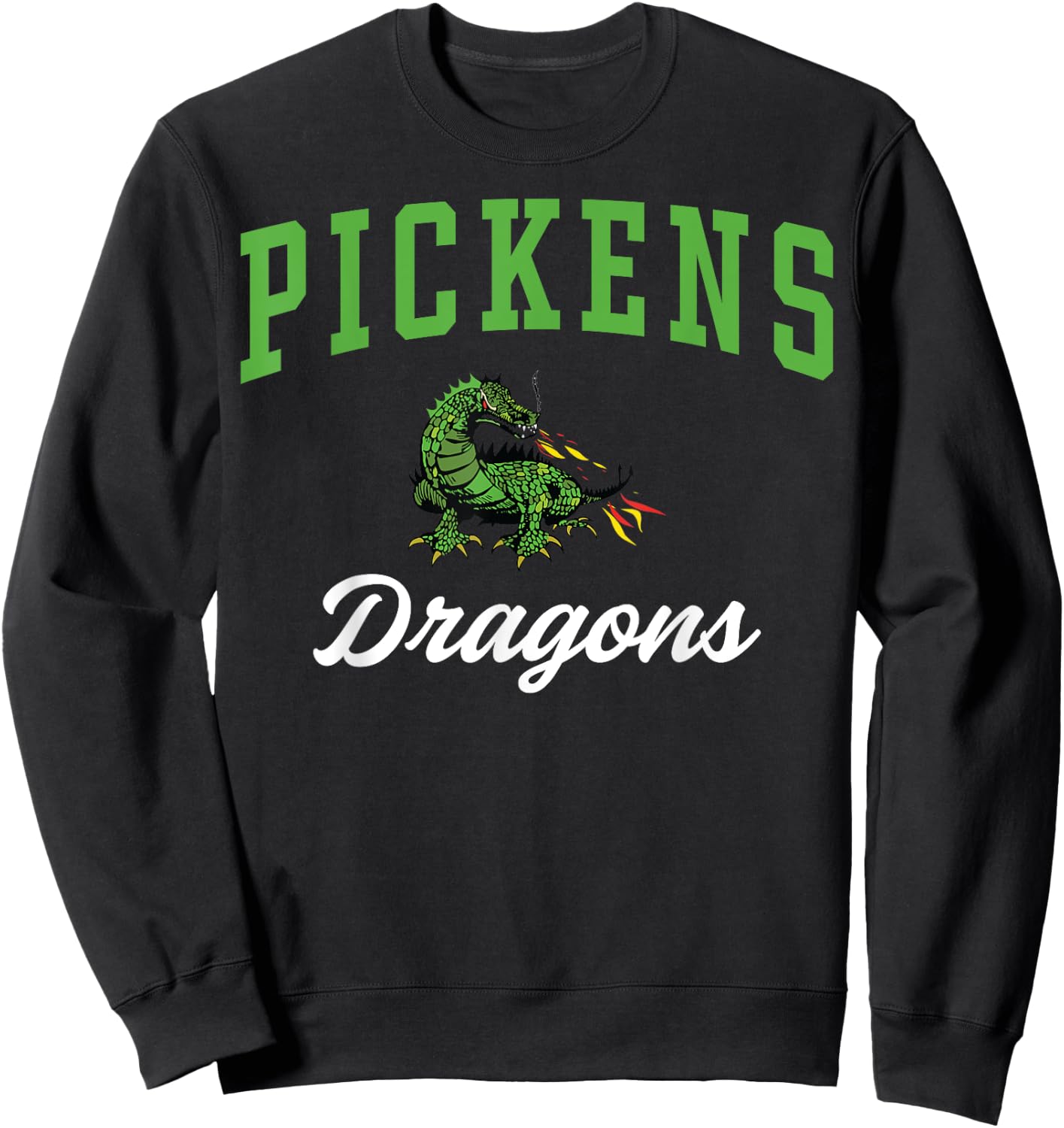 Pickens High School Dragons C3 Sweatshirt - Sweatshirt | Black