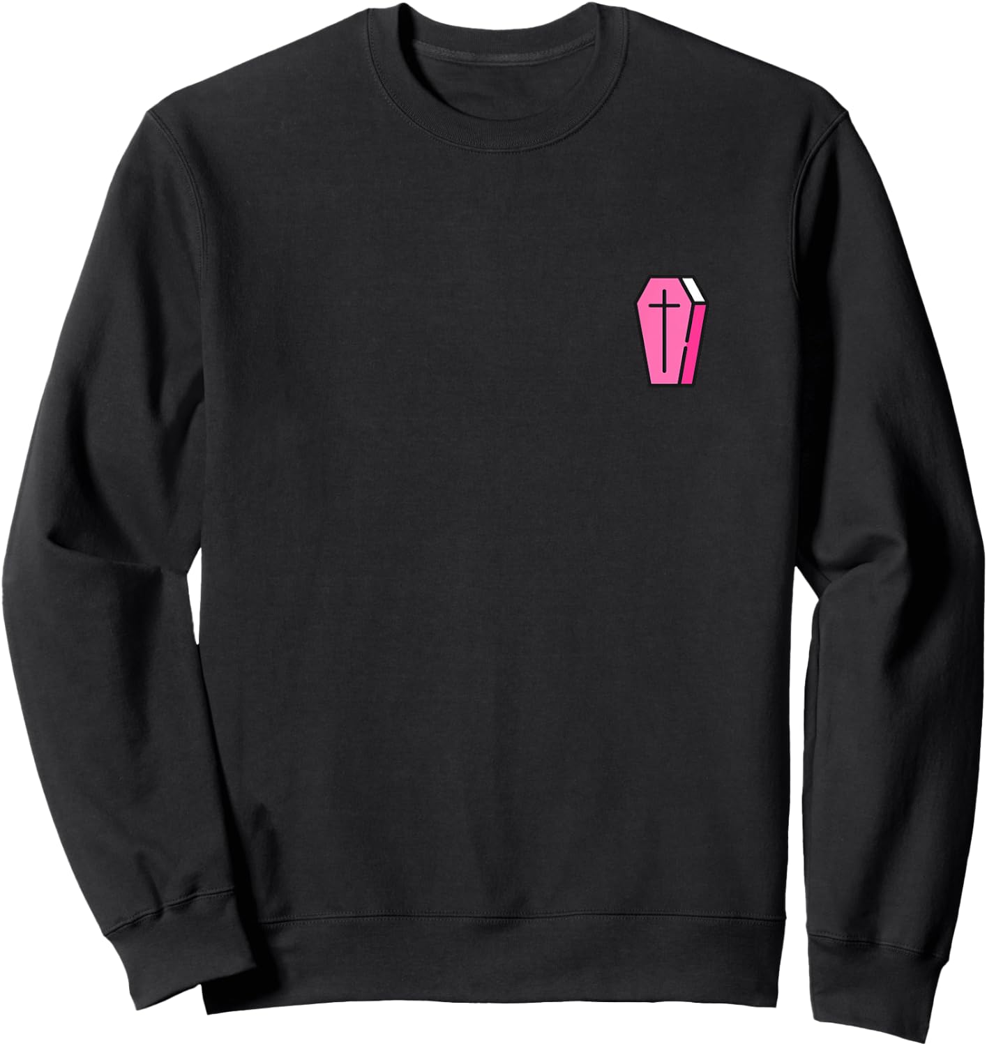 Funeral Coffin Casket Dead Punk Street Goth Sweatshirt - Sweatshirt | Black