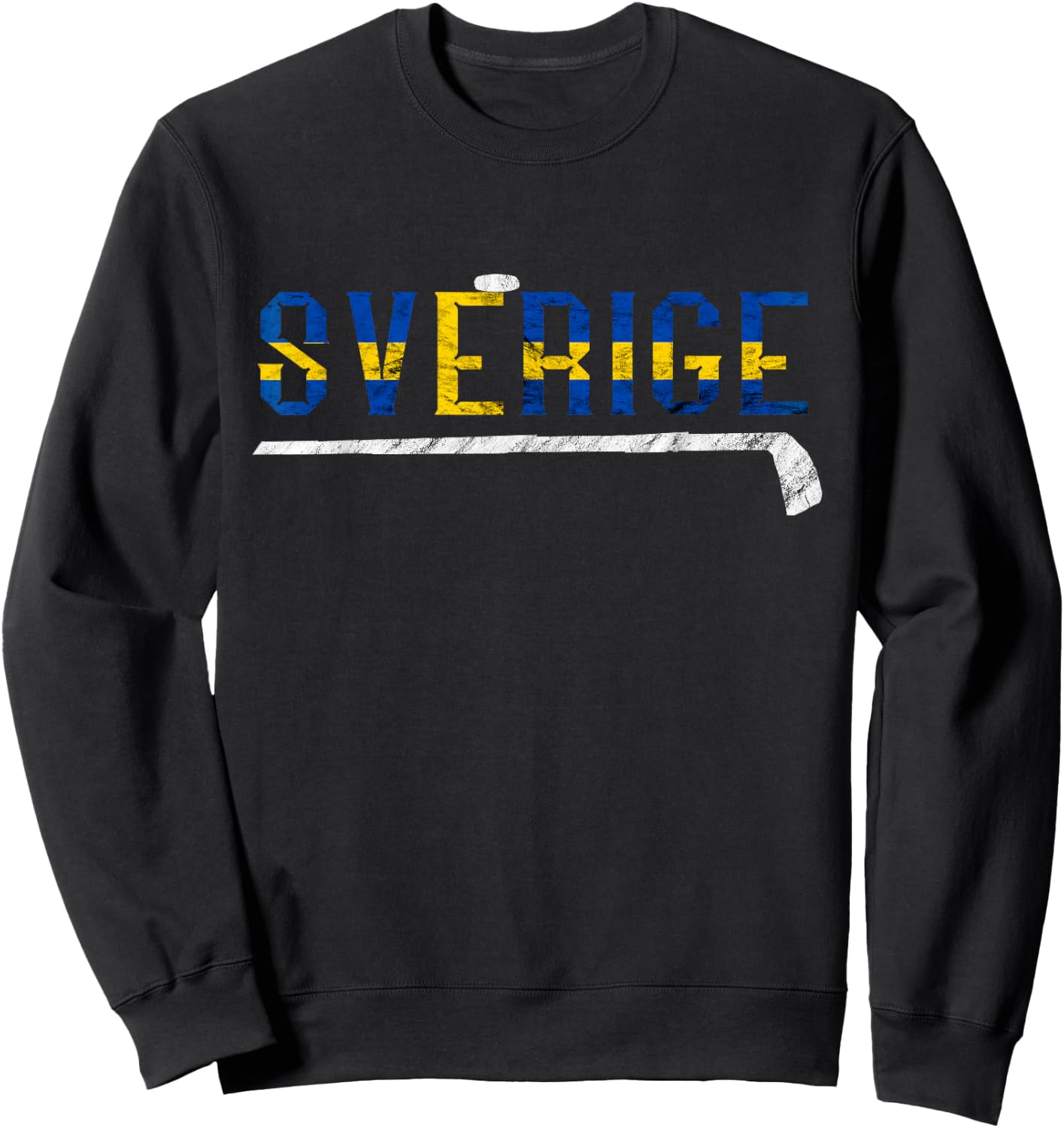 Sverige Swedish Ice Hockey Player Sweden Ice Hockey Sweatshirt - Sweatshirt | Black