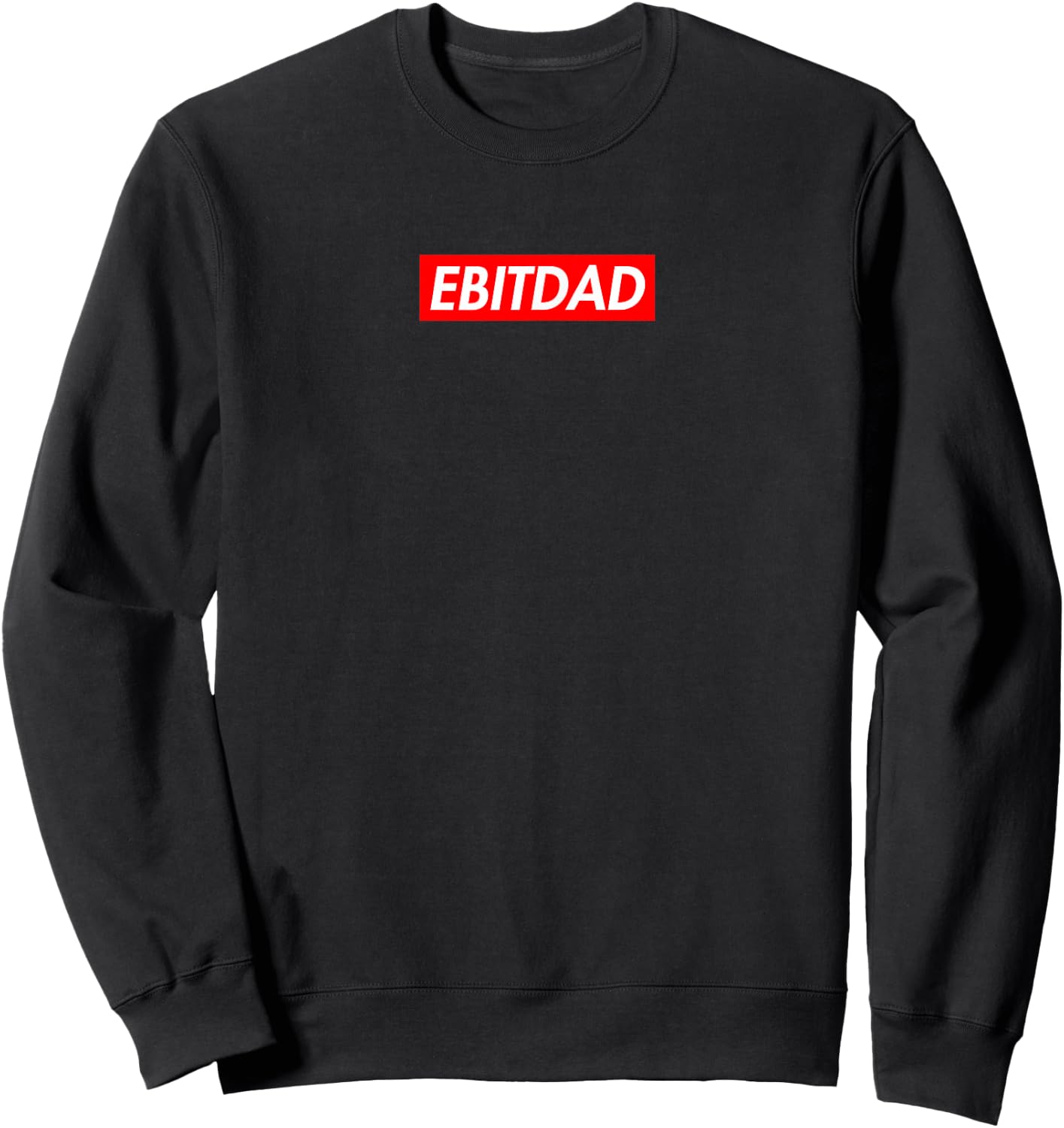 EBITDAD Box Logo Sweatshirt - Sweatshirt | Black