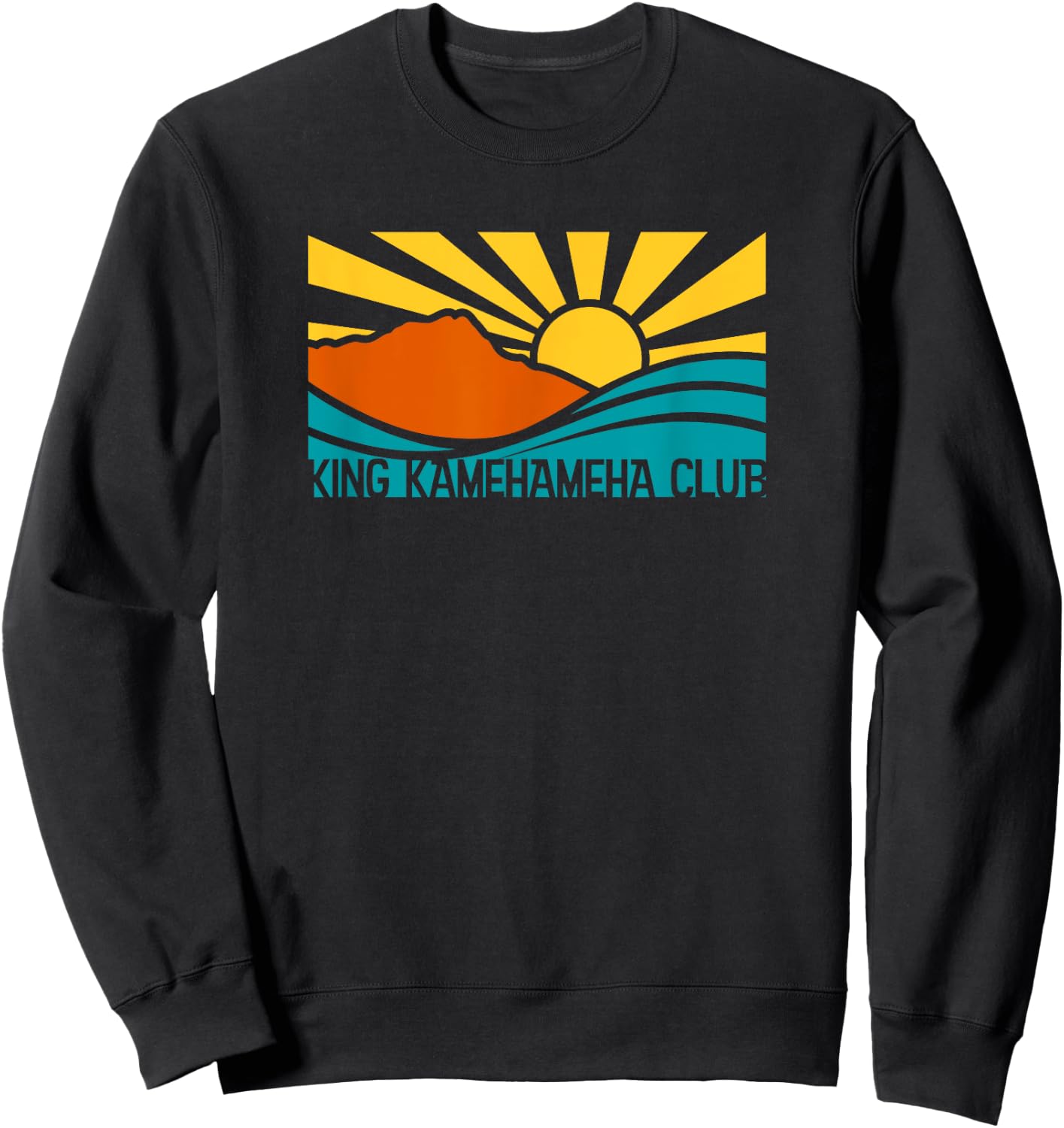 King Kamehameha Sweatshirt - Sweatshirt | Black