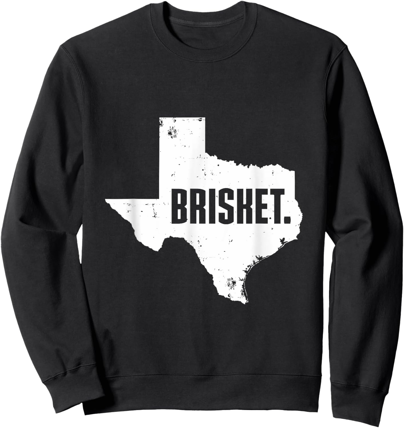 Texas Brisket Cute Grilled BBQ Brisket Sweatshirt - Sweatshirt | Black