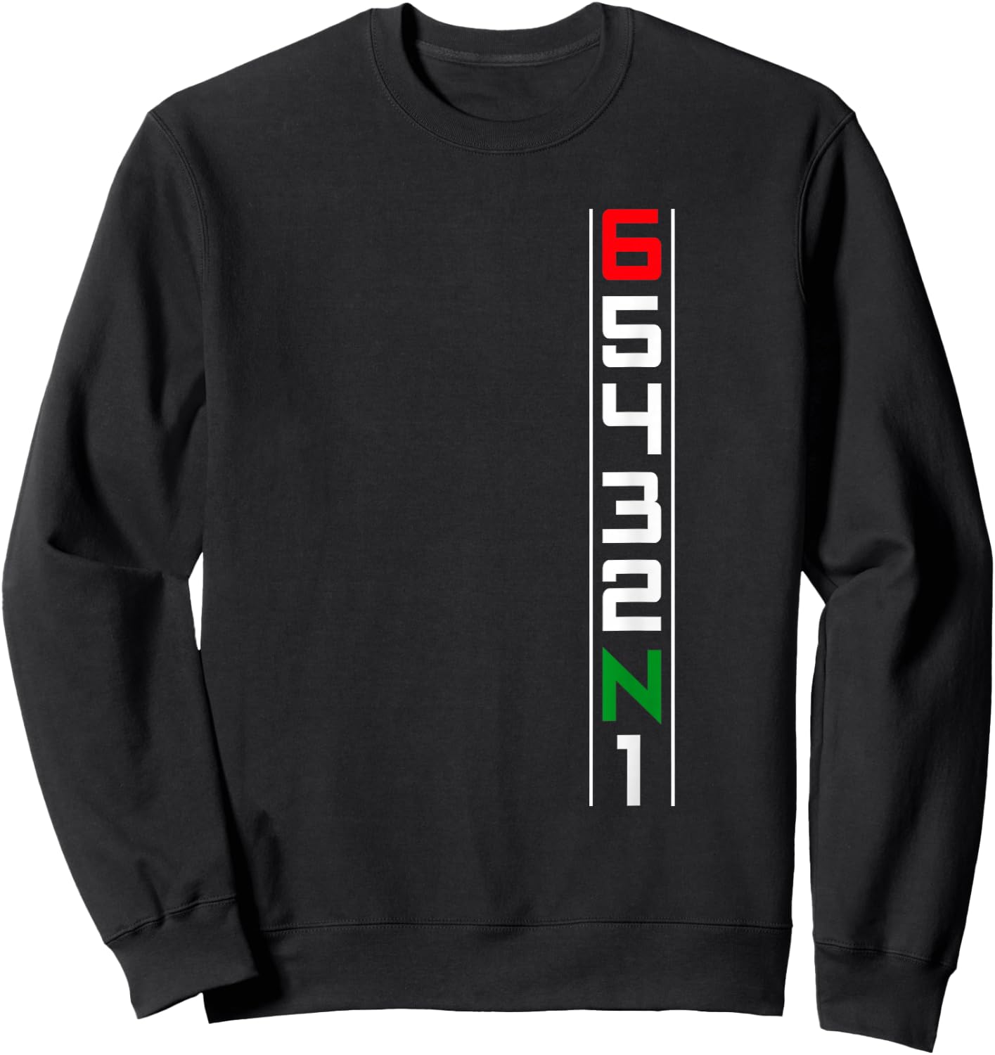Motorcycle Gear Shift Six Speed One Down Five Up Sweatshirt - Sweatshirt | Black