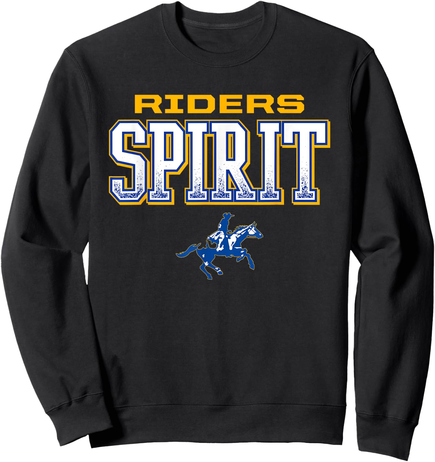 Caesar Rodney Riders Logo Spirit HS Sweatshirt - Sweatshirt | Black