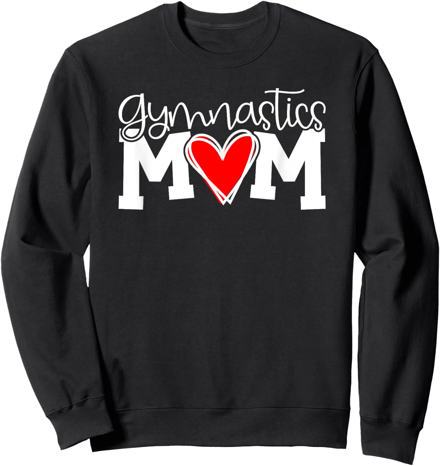 Awesome Gymnastics Gymnast, Gym Mom Gift Sweatshirt - Sweatshirt | Black