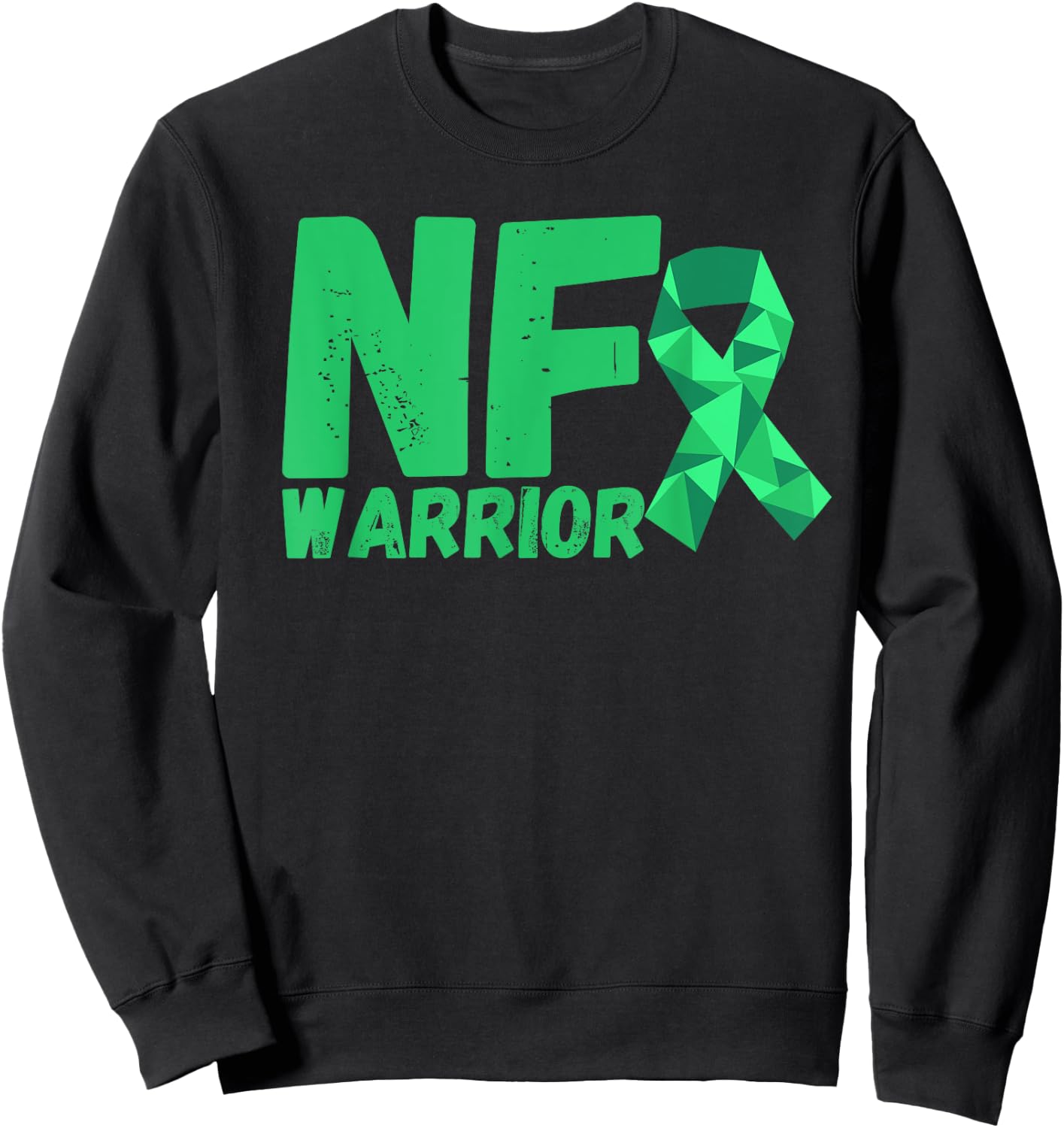 Neurofibromatosis warrior - awareness Sweatshirt - Sweatshirt | Black