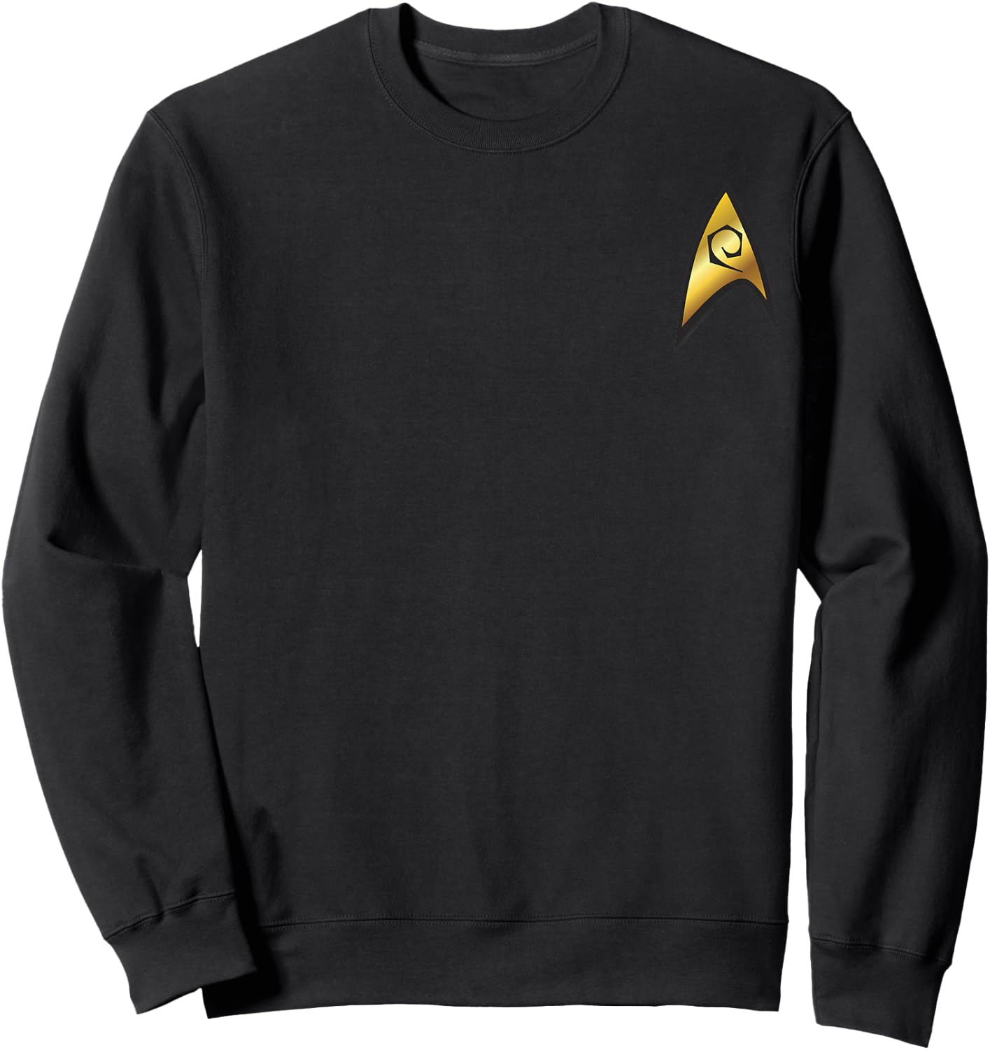 Star Trek Original Series Engineering Badge Sweatshirt - Sweatshirt | Black