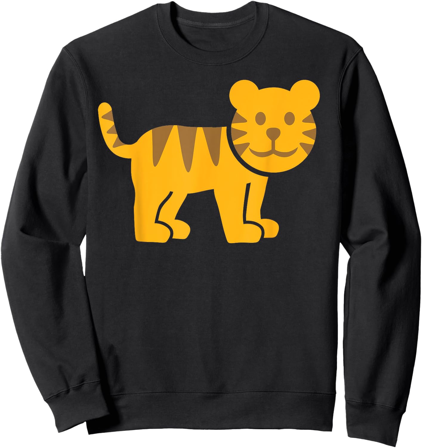 Comic tiger Sweatshirt - Sweatshirt | Black