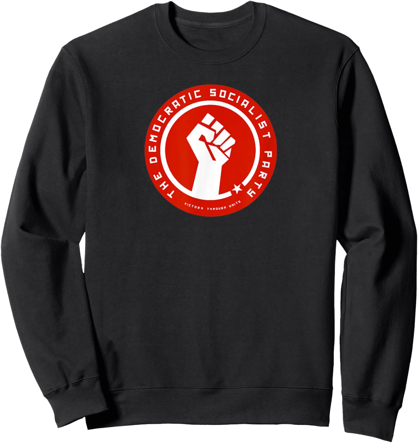 The Democratic Socialist Party Sweatshirt - Sweatshirt | Black