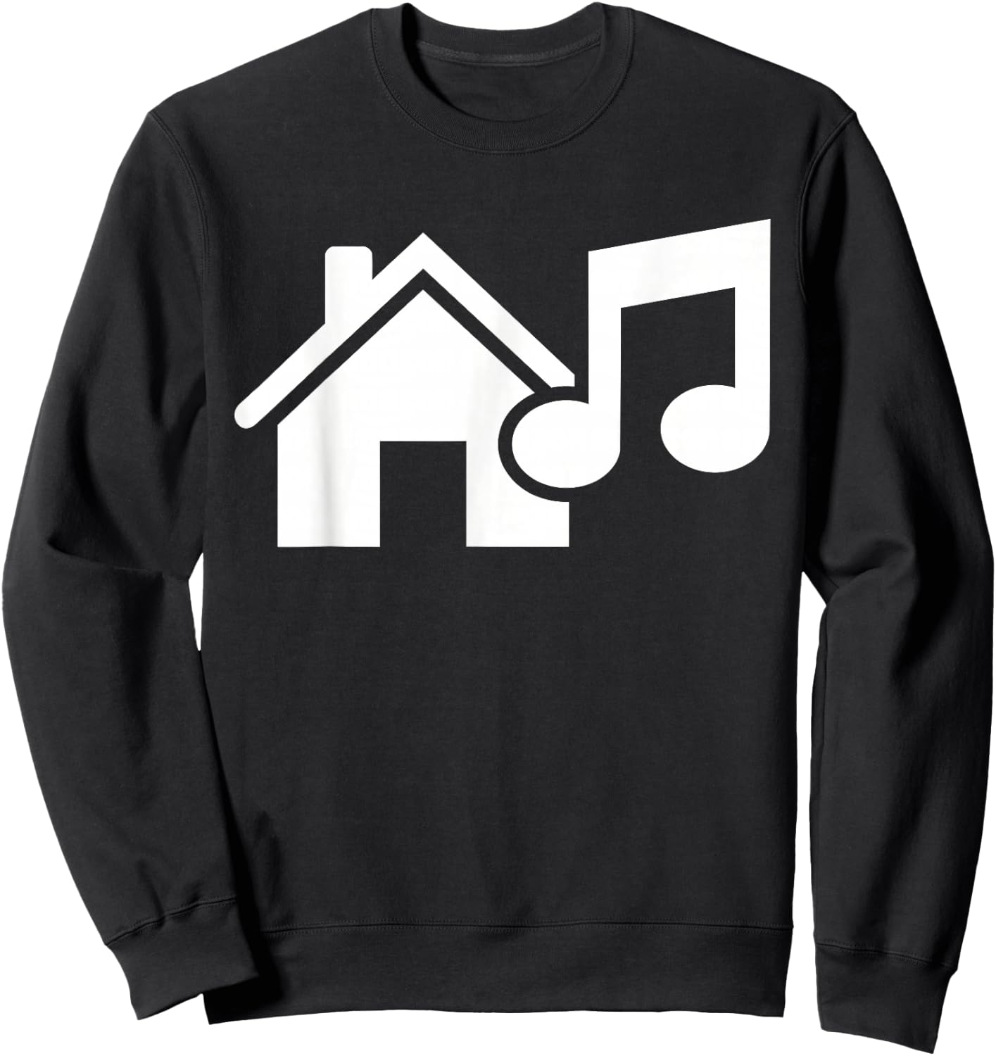 House Music Sweatshirt - Sweatshirt | Black