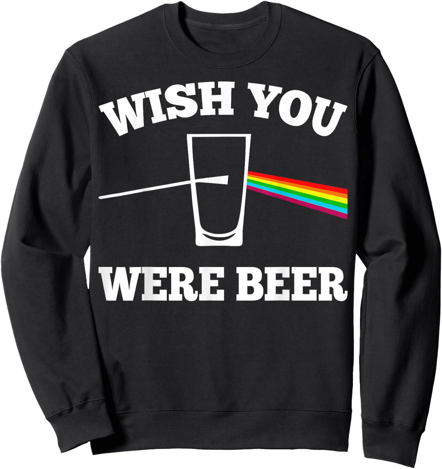 Wish You Were Beer Sweatshirt - Sweatshirt | Black