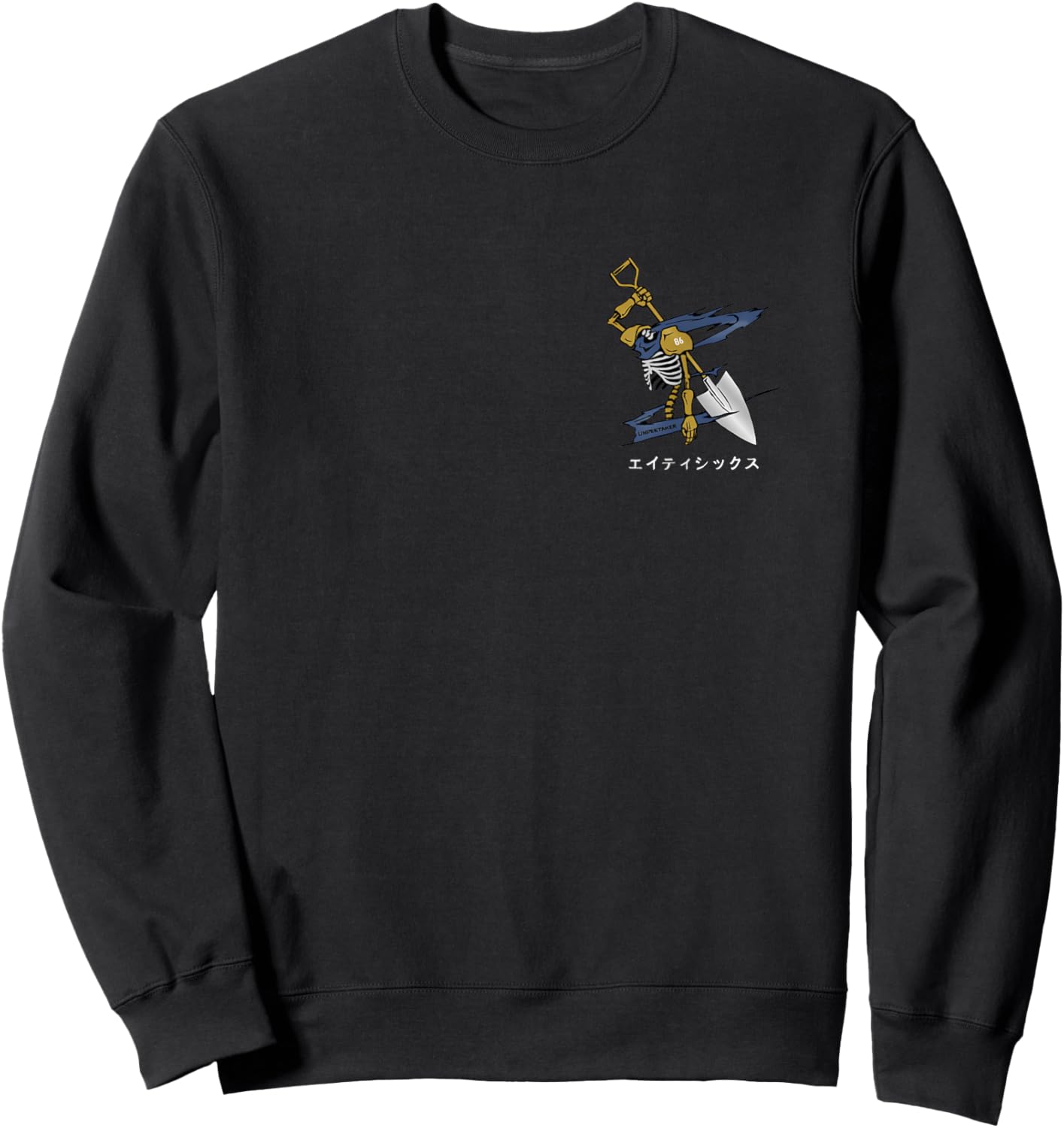 86 Undertaker Sweatshirt - Sweatshirt | Black
