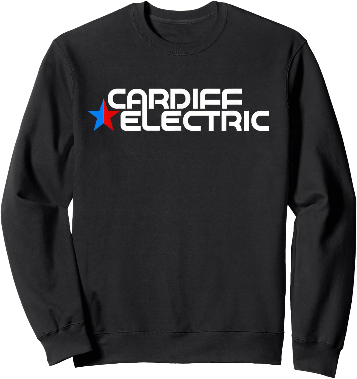 Cardiff Electric T Shirt Sweatshirt - Sweatshirt | Black
