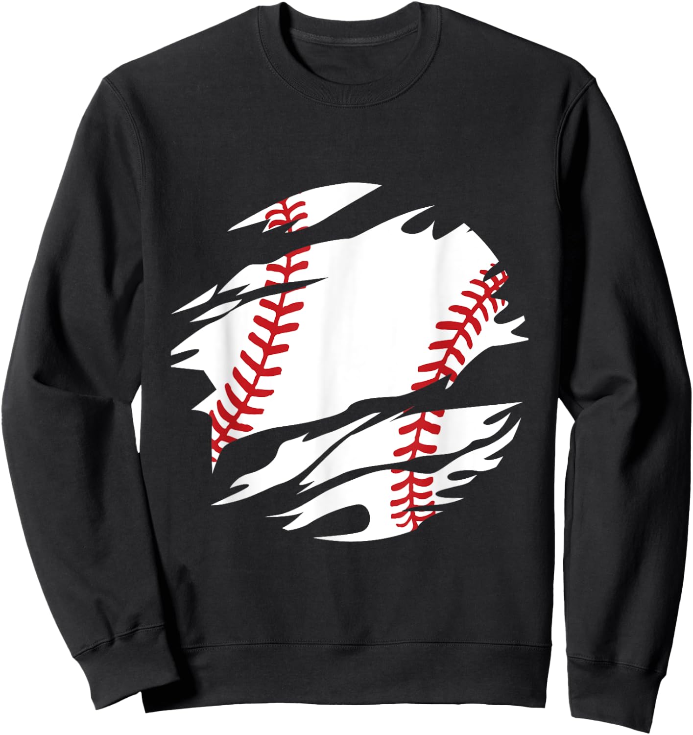 Baseball Life Baseball Player Fan Sweatshirt - Sweatshirt | Black
