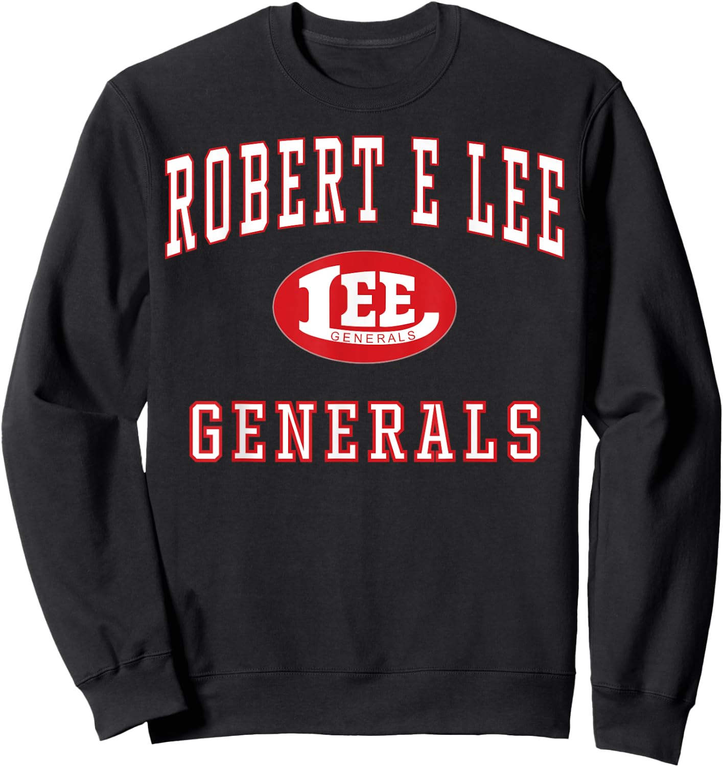 Robert E Lee High School Generals C1 Sweatshirt - Sweatshirt | Black