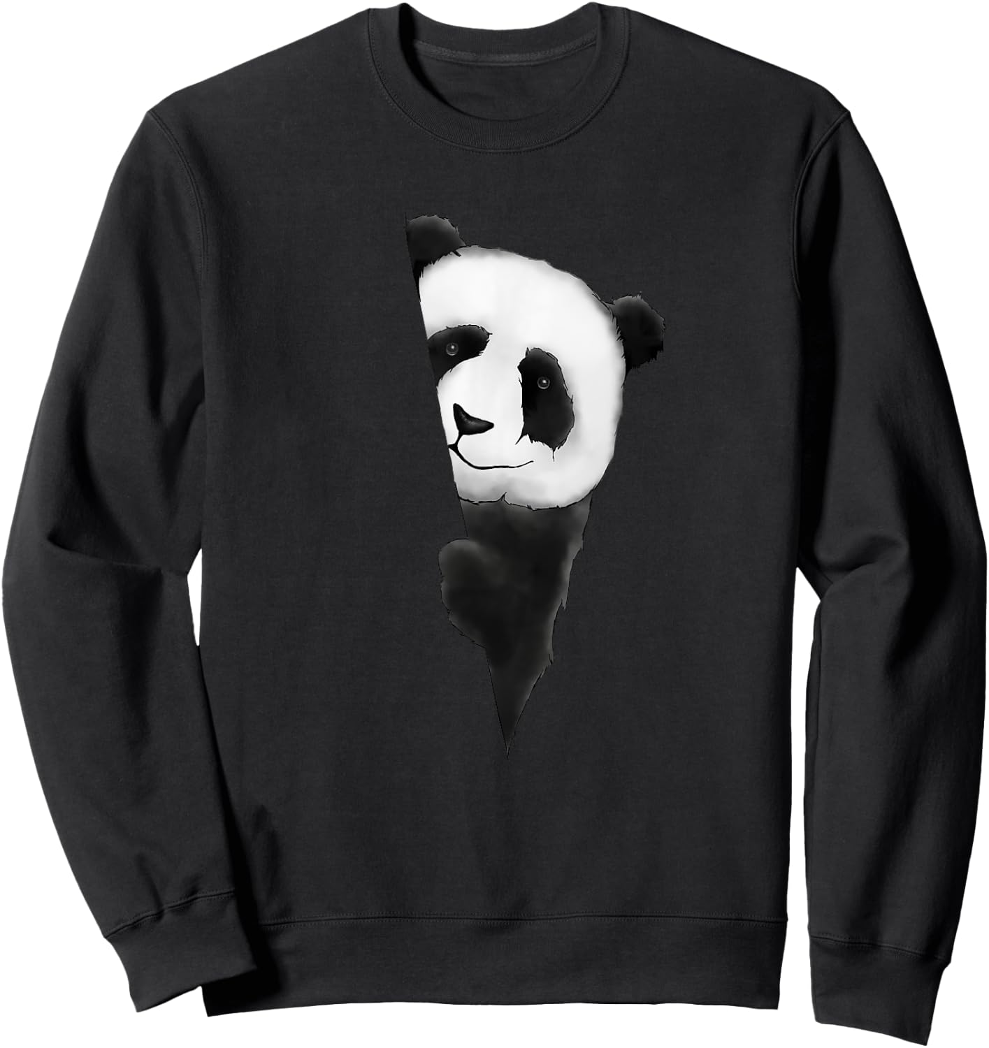 I love Pandas | Stylish Cute Panda Love Panda Bear Sweatshirt - Sweatshirt | Black