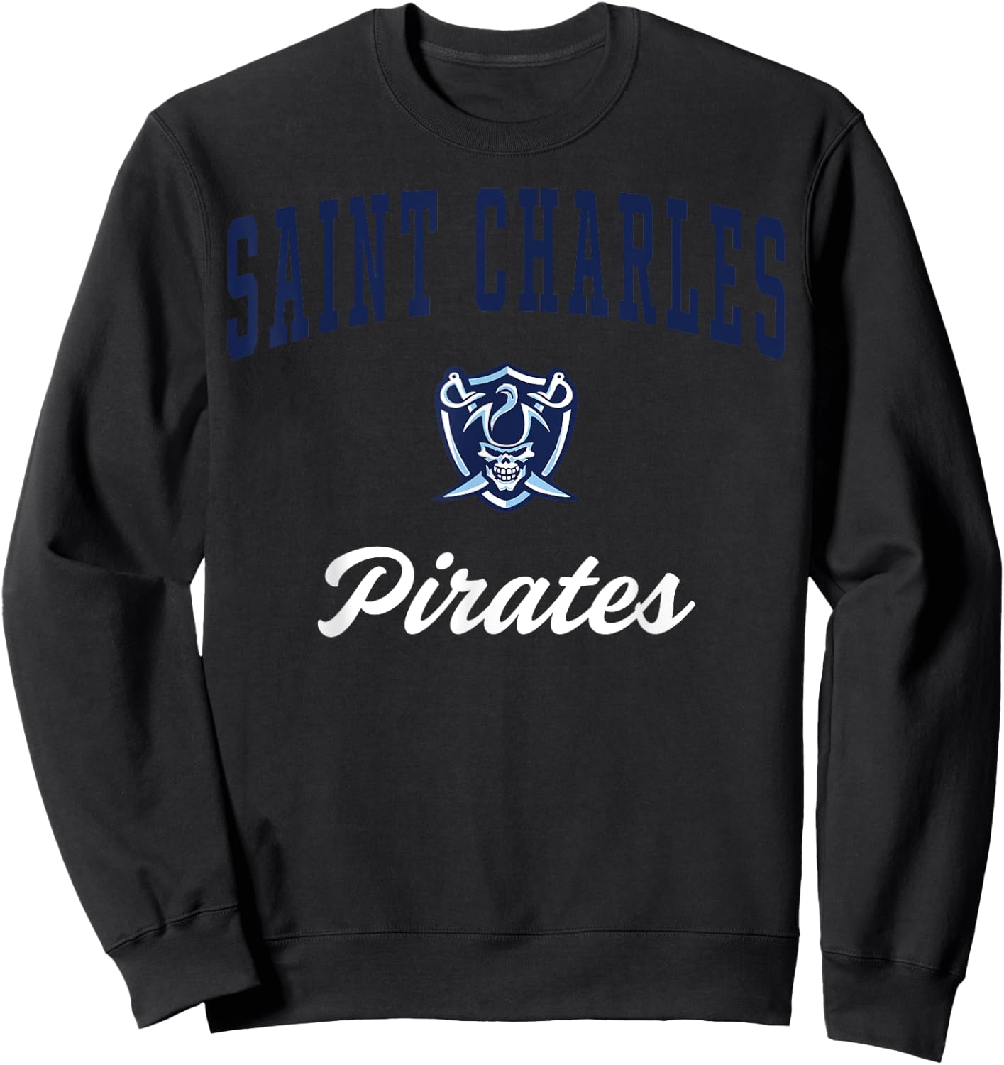 Saint Charles High School Pirates Sweatshirt - Sweatshirt | Black