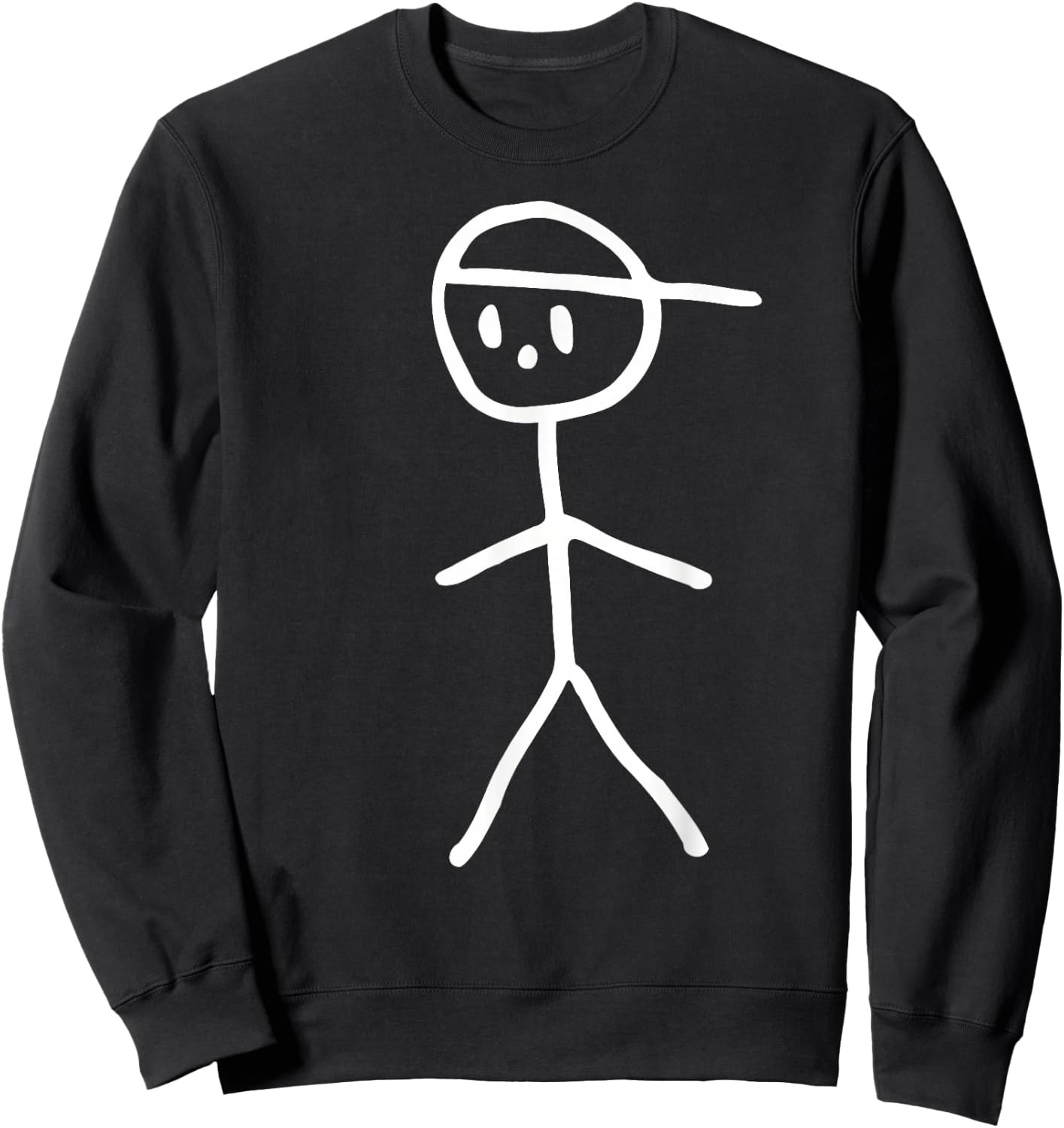 Stickman boy Sweatshirt - Sweatshirt | Black