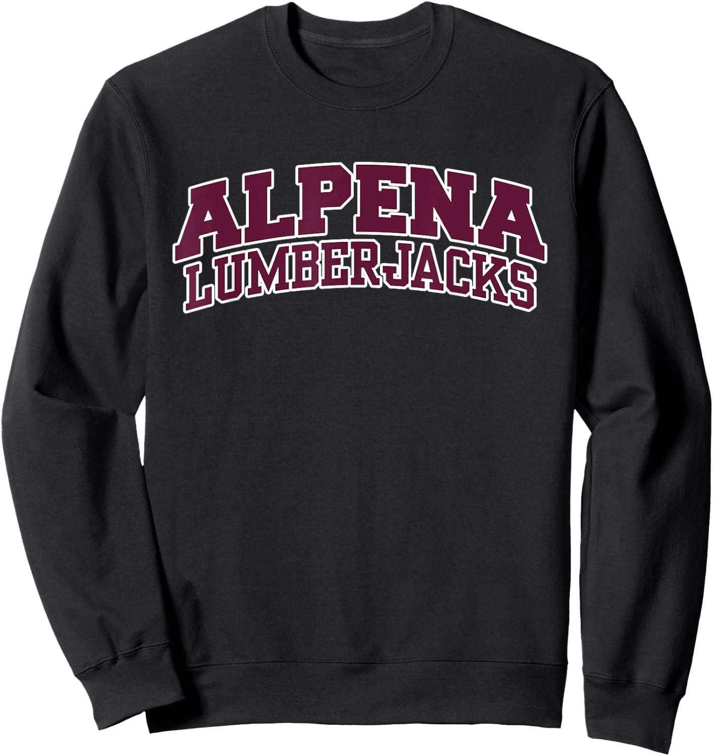 Alpena Community College Lumberjacks Apparel Sports Fan Sweatshirt - Sweatshirt | Black