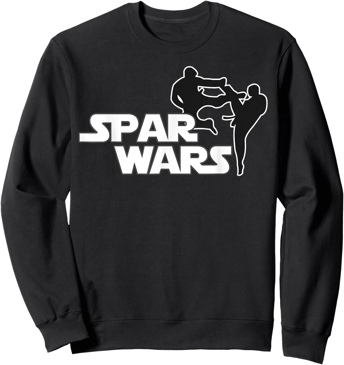 Spar Wars Martial Art for sparring Sweatshirt - Sweatshirt | Black