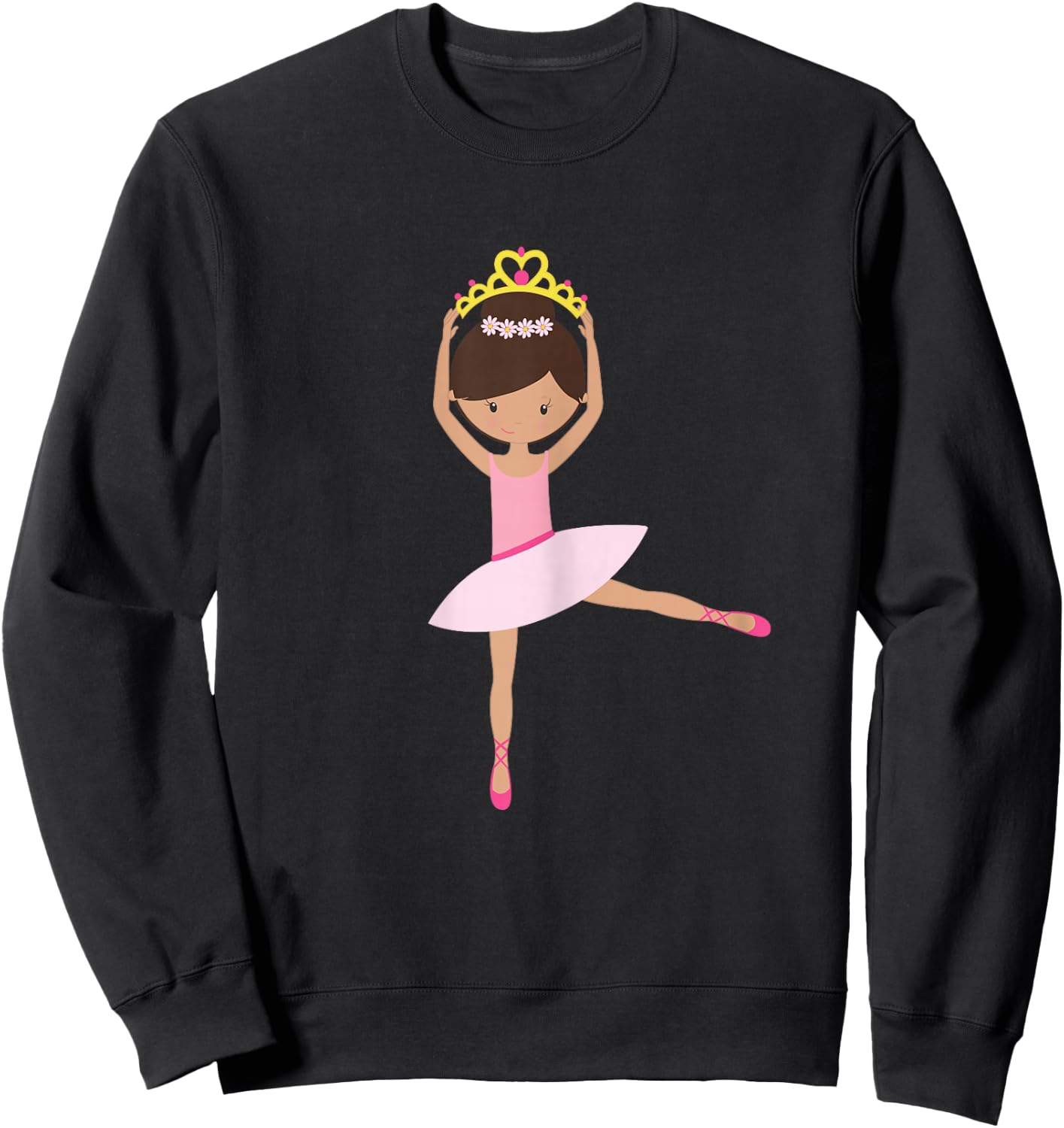 Cute Unique & Modern Ballet & Ballerina & Gift Sweatshirt - Sweatshirt | Black