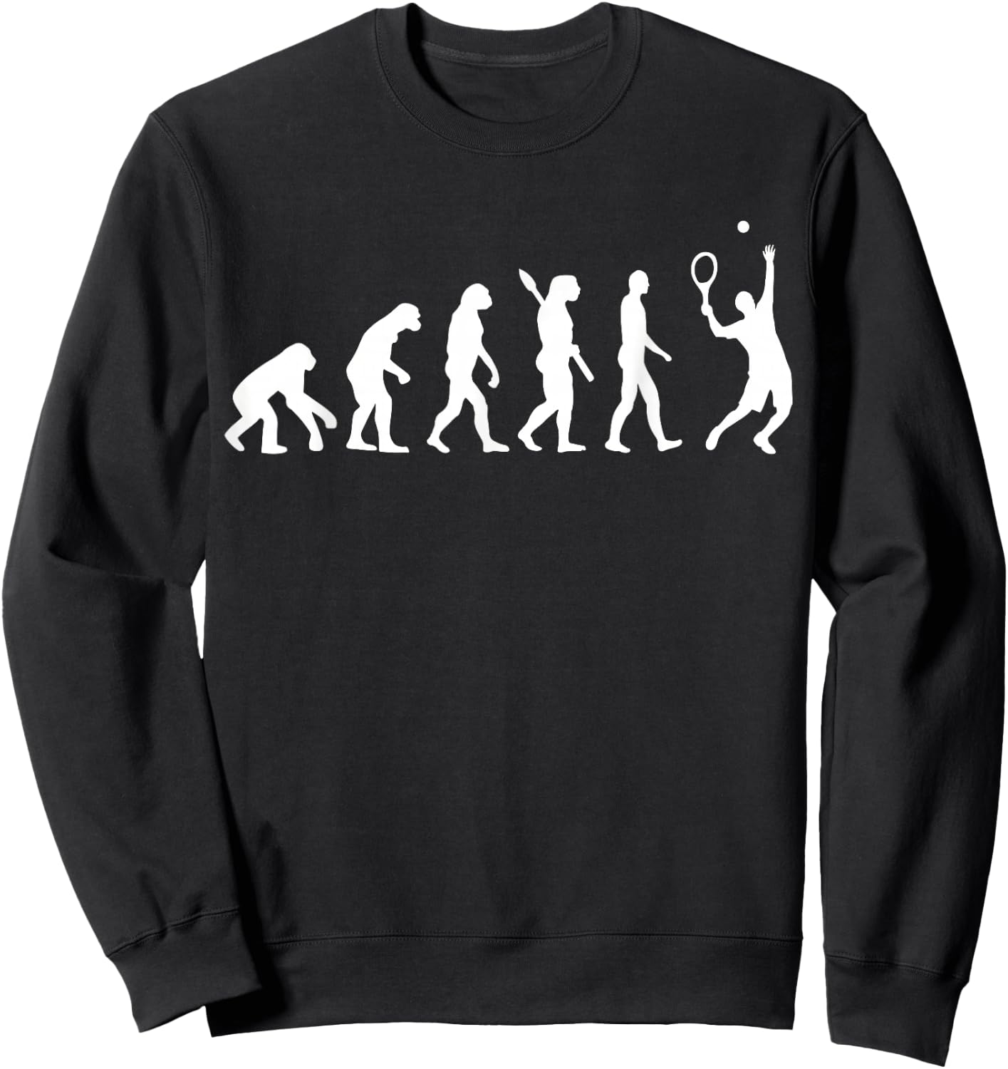 Evolution Tennis player Sweatshirt - Sweatshirt | Black
