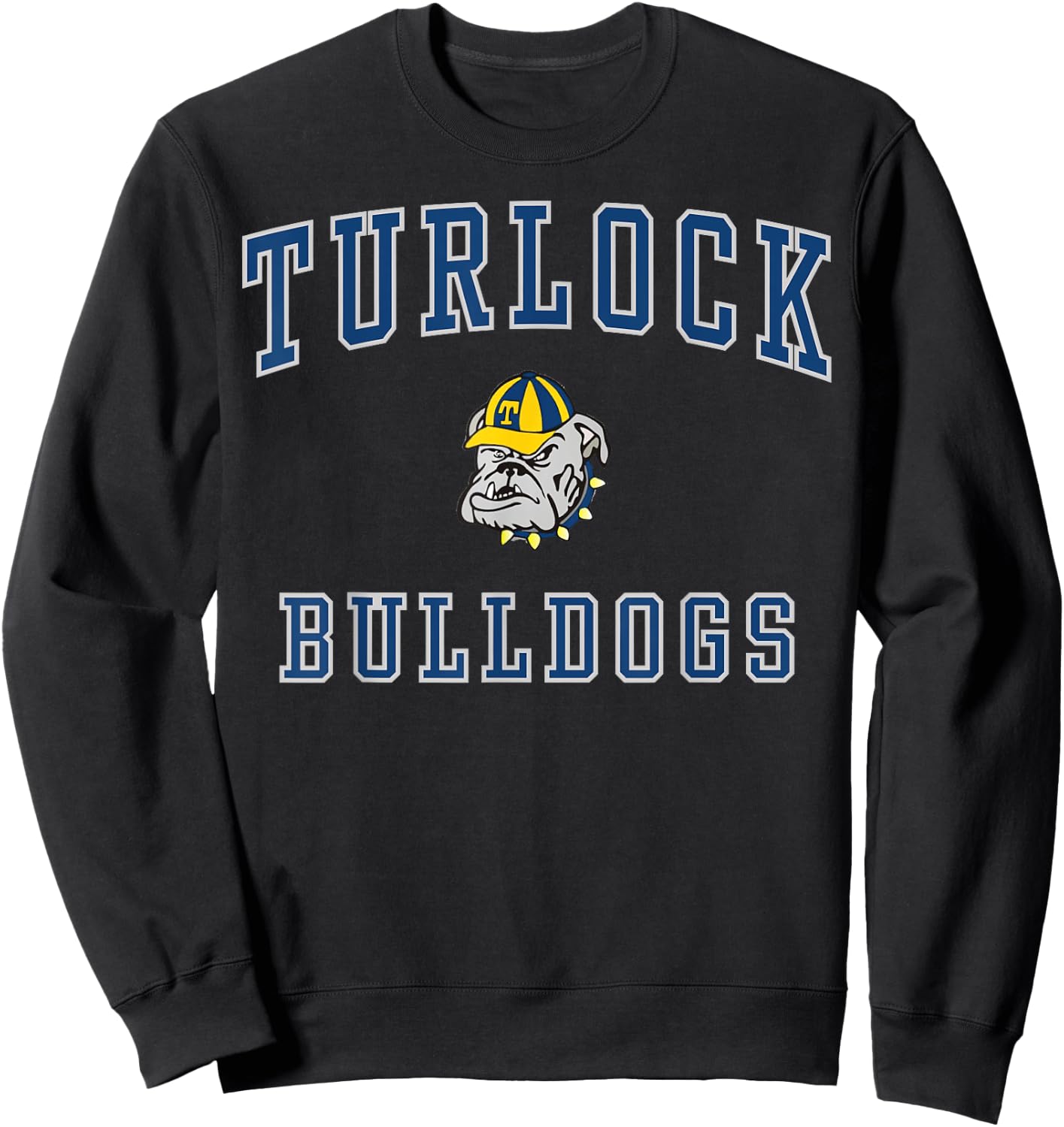 Turlock High School Bulldogs C1 Sweatshirt - Sweatshirt | Black