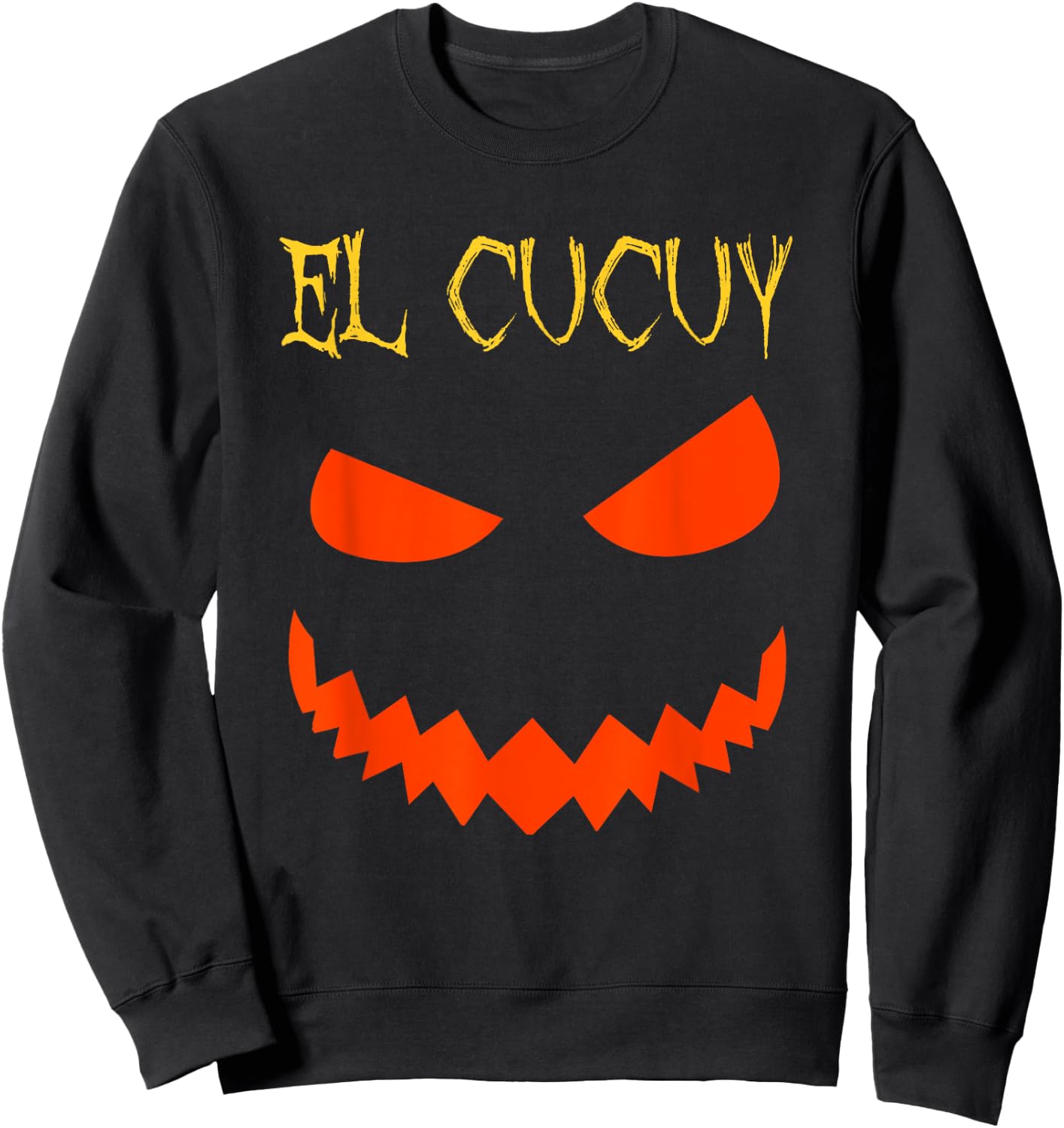 El Cucuy Scary Halloween Monster Sweatshirt - Sweatshirt | Black