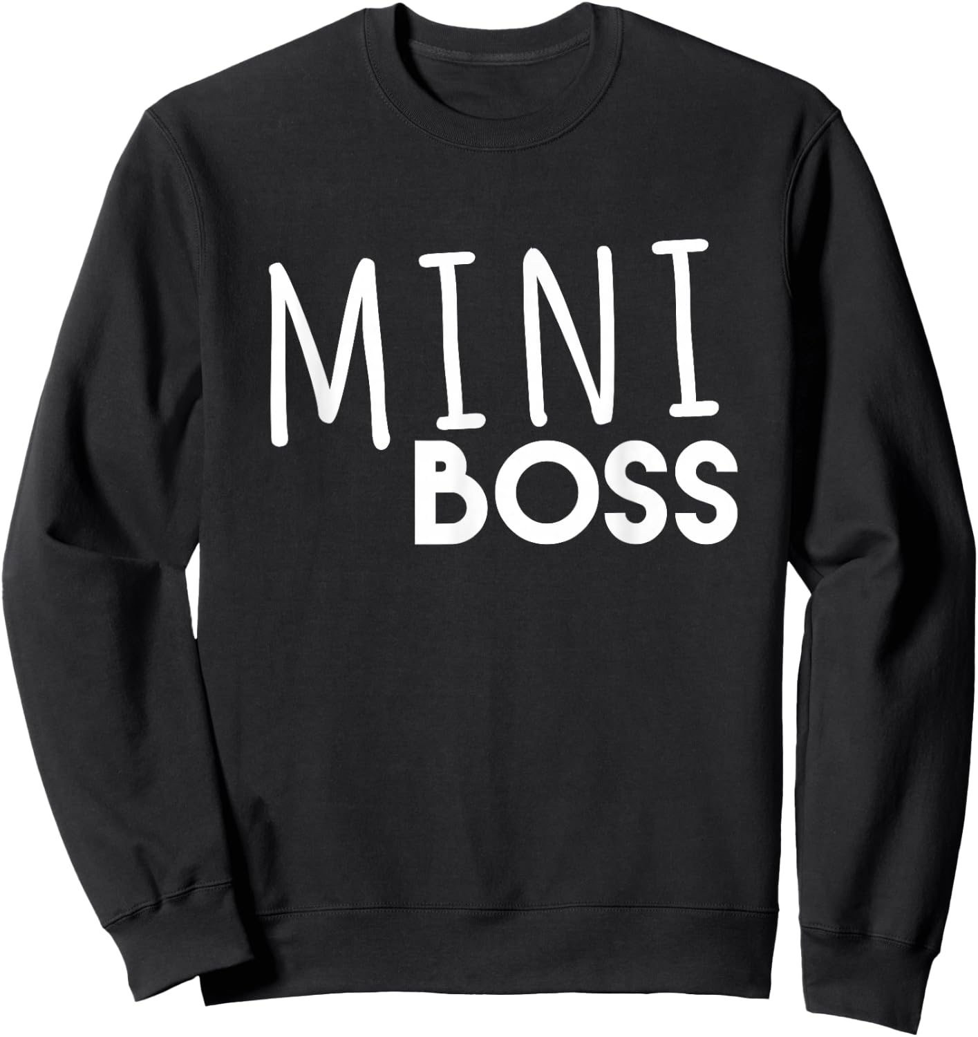 Mini Boss Sweatshirt - Sweatshirt | Black