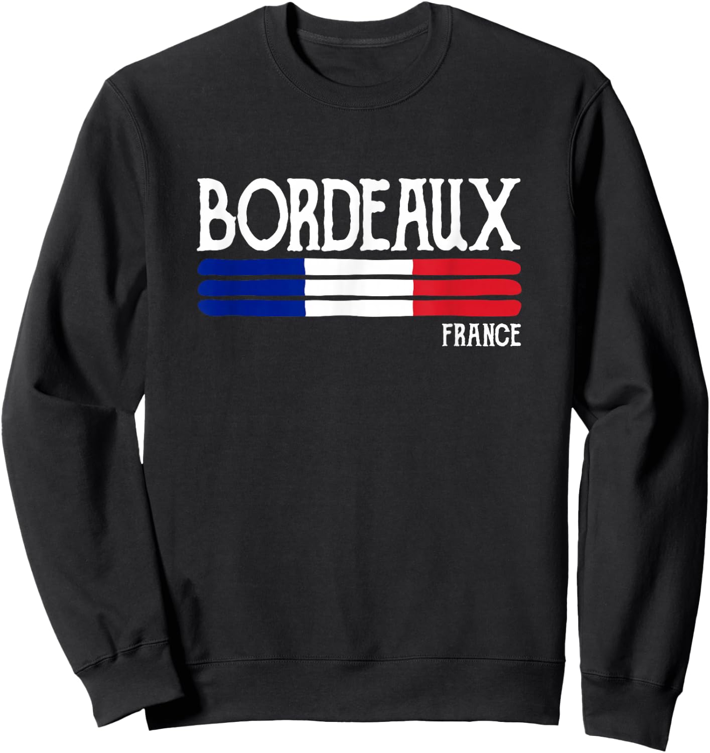 Bordeaux France Sweatshirt - Sweatshirt | Black