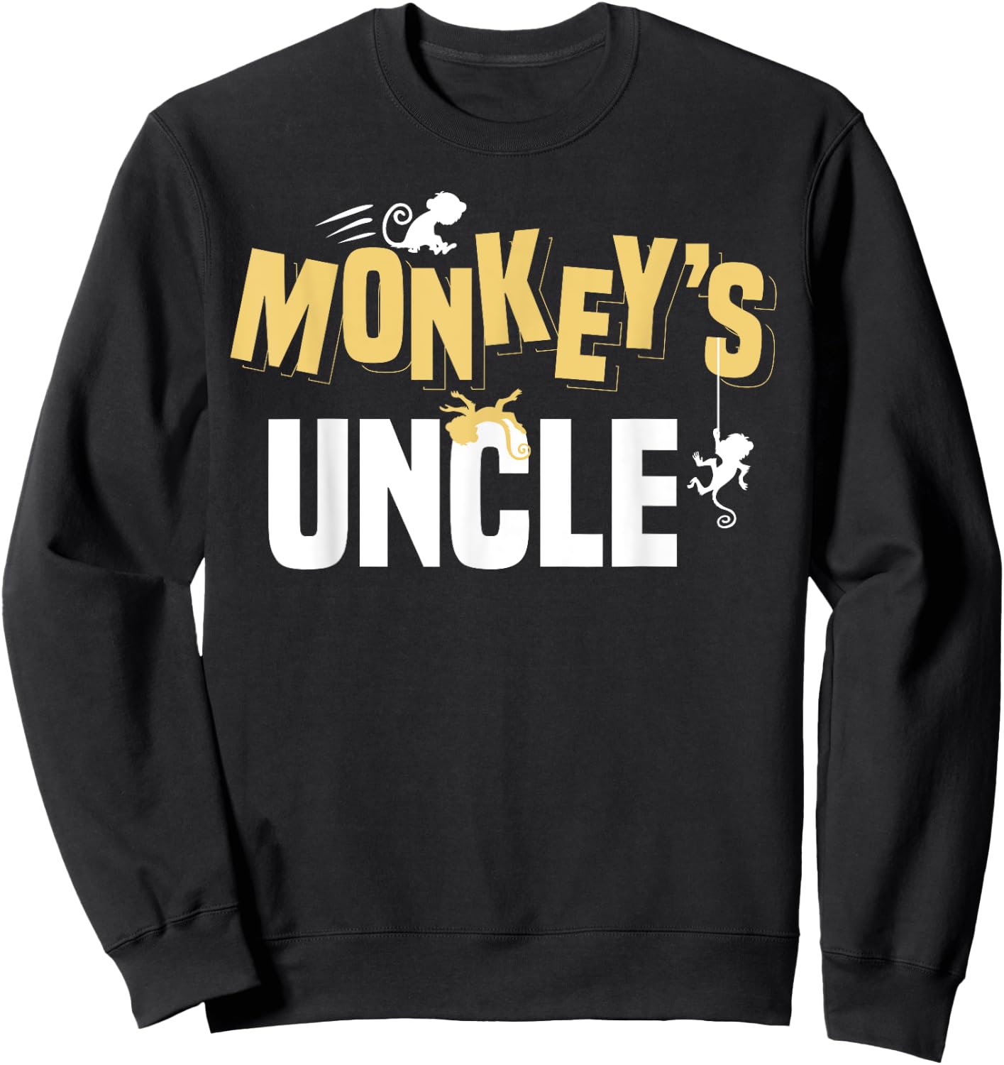 Monkey's Uncle Sweatshirt - Sweatshirt | Black
