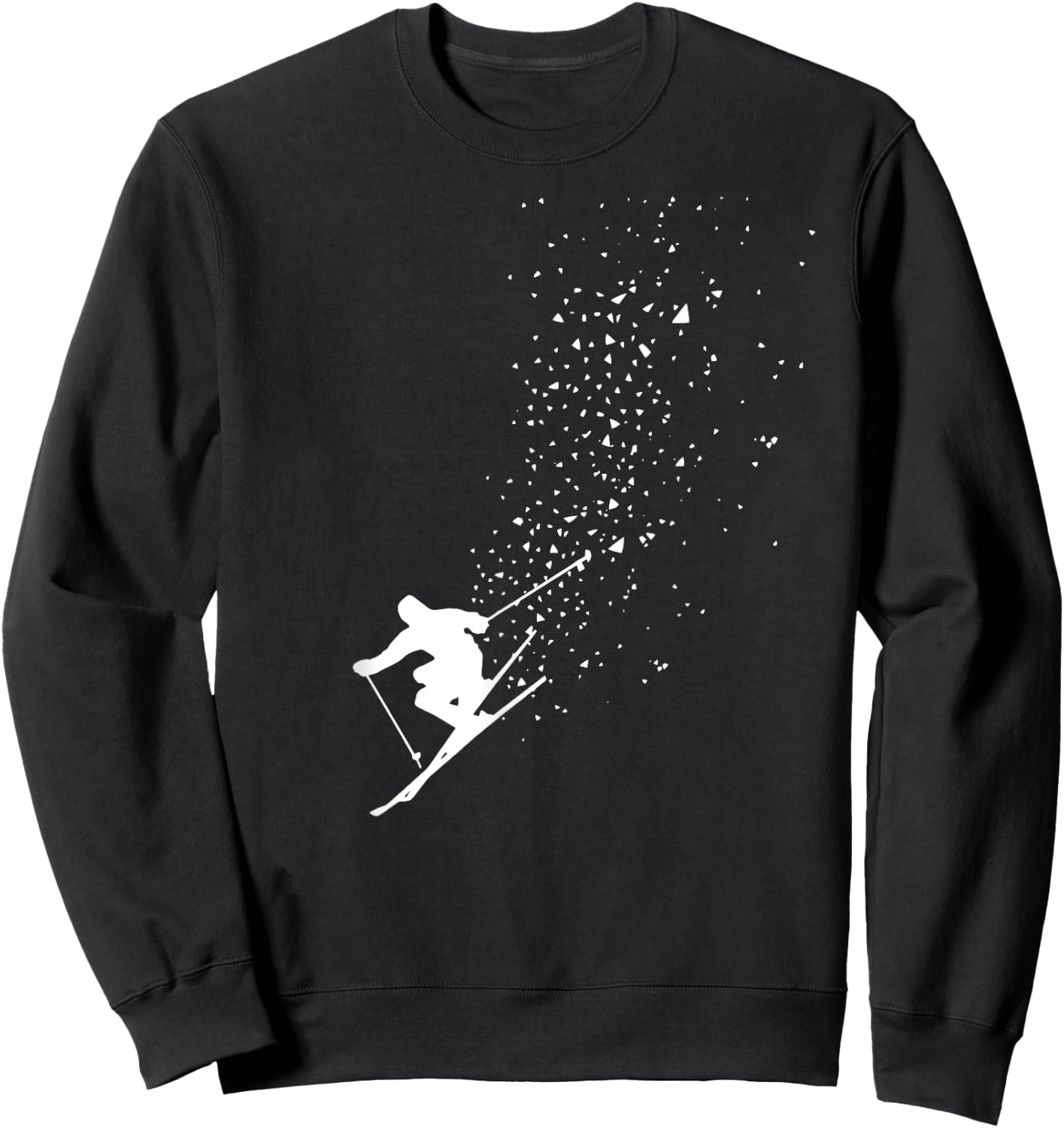 Ski Freestyle Skiing Freeski Winter Sports Skiers Sweatshirt - Sweatshirt | Black