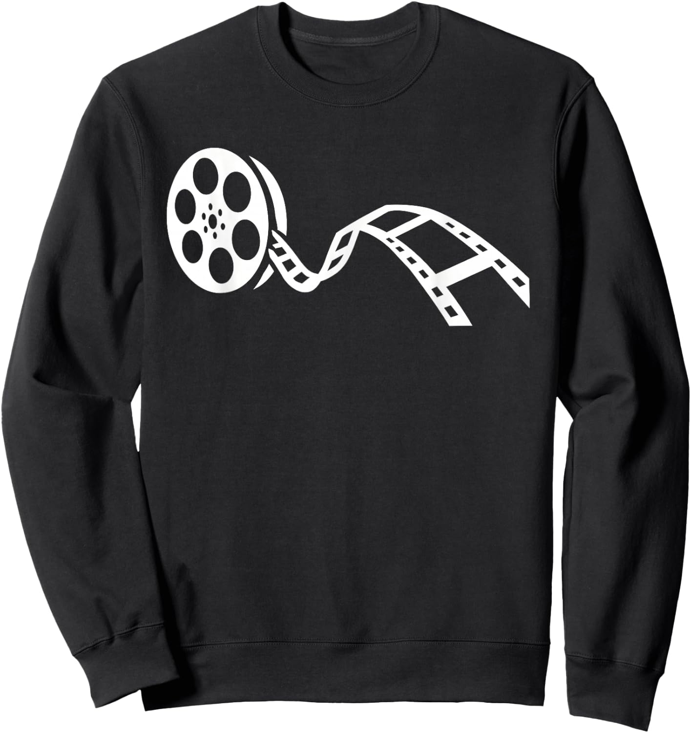 Movie film reel Sweatshirt - Sweatshirt | Black