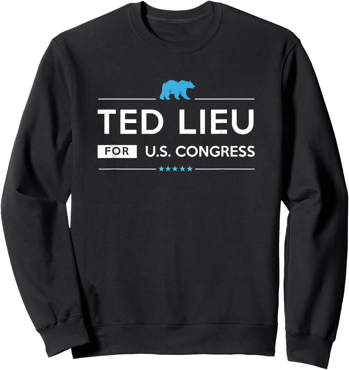 Ted Lieu 2026 for Congress from California CA-36 election Sweatshirt - Sweatshirt | Black