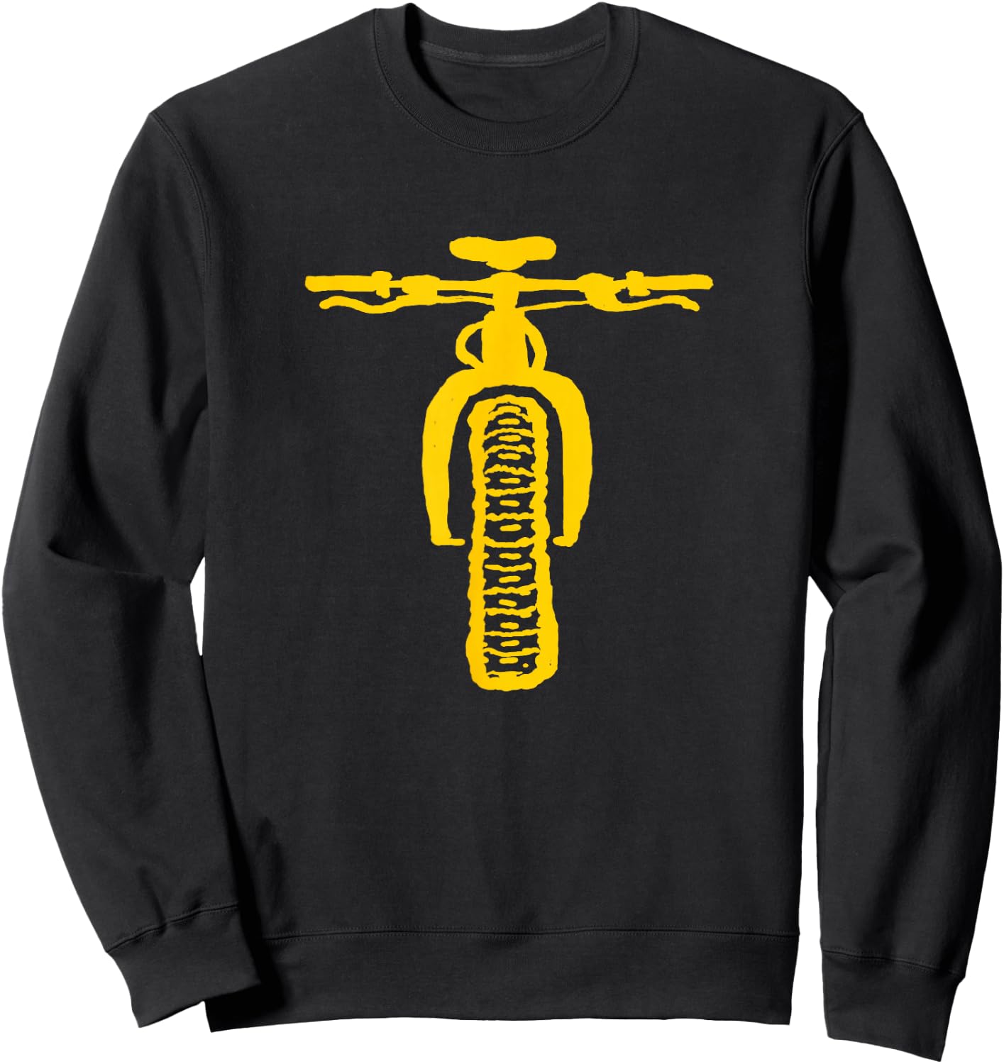 Fat Bike Mountain Biking Sweatshirt - Sweatshirt | Black