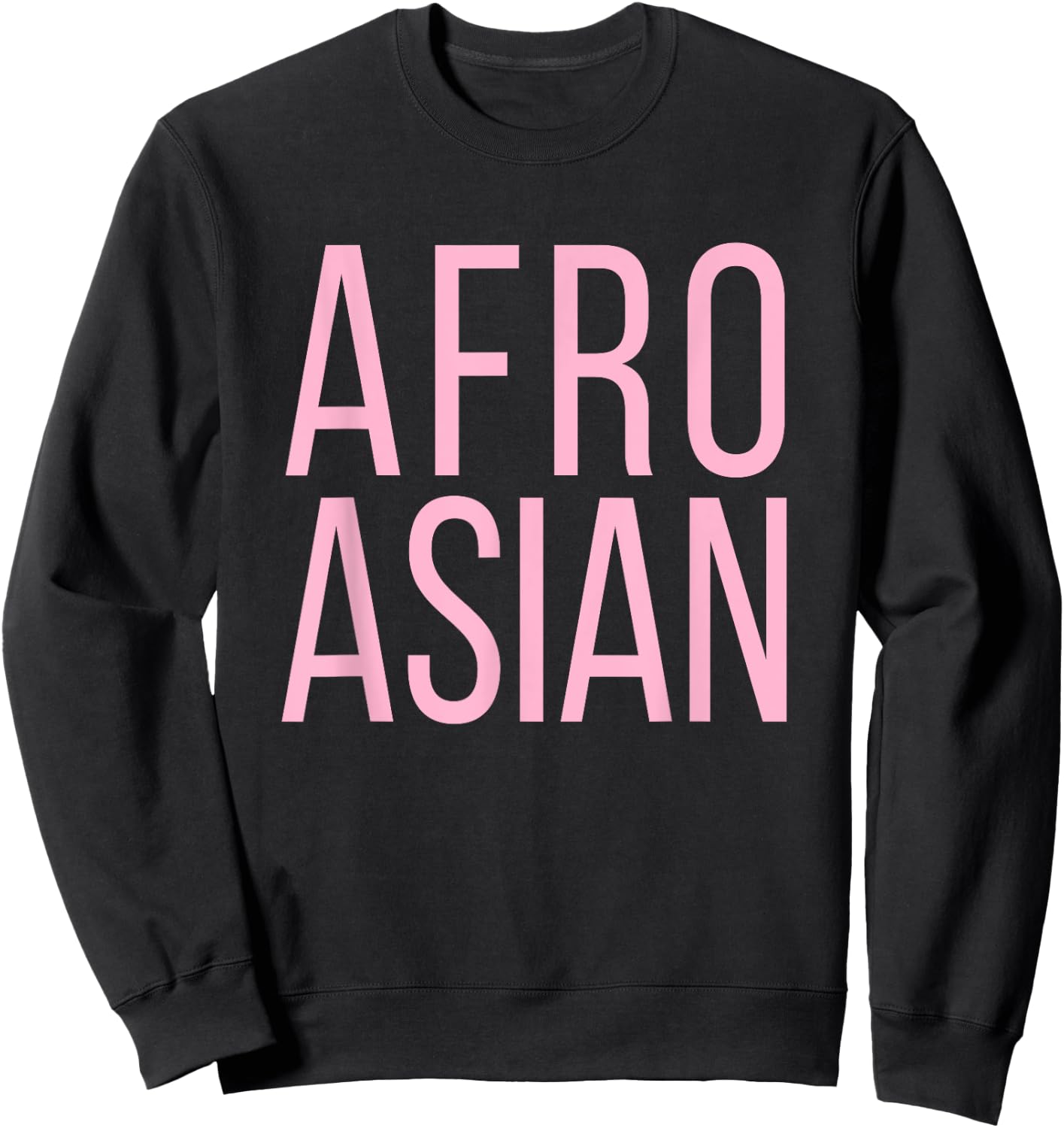 Love Afro Asian South African Malagasy Thai Sweatshirt - Sweatshirt | Black
