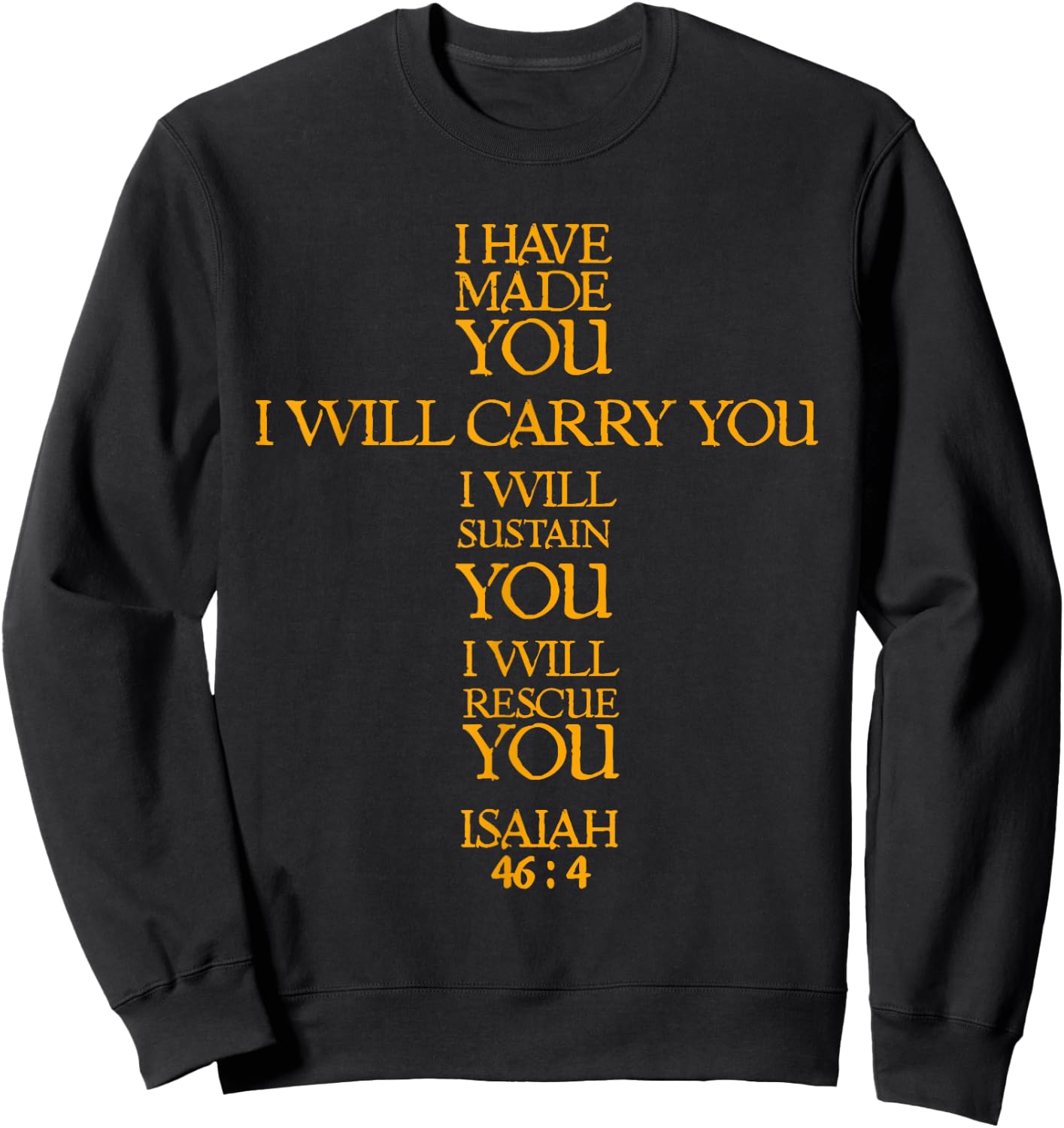 Christian Bible Verse Shirt Trust In The Lord Jesus Gifts Sweatshirt - Sweatshirt | Black