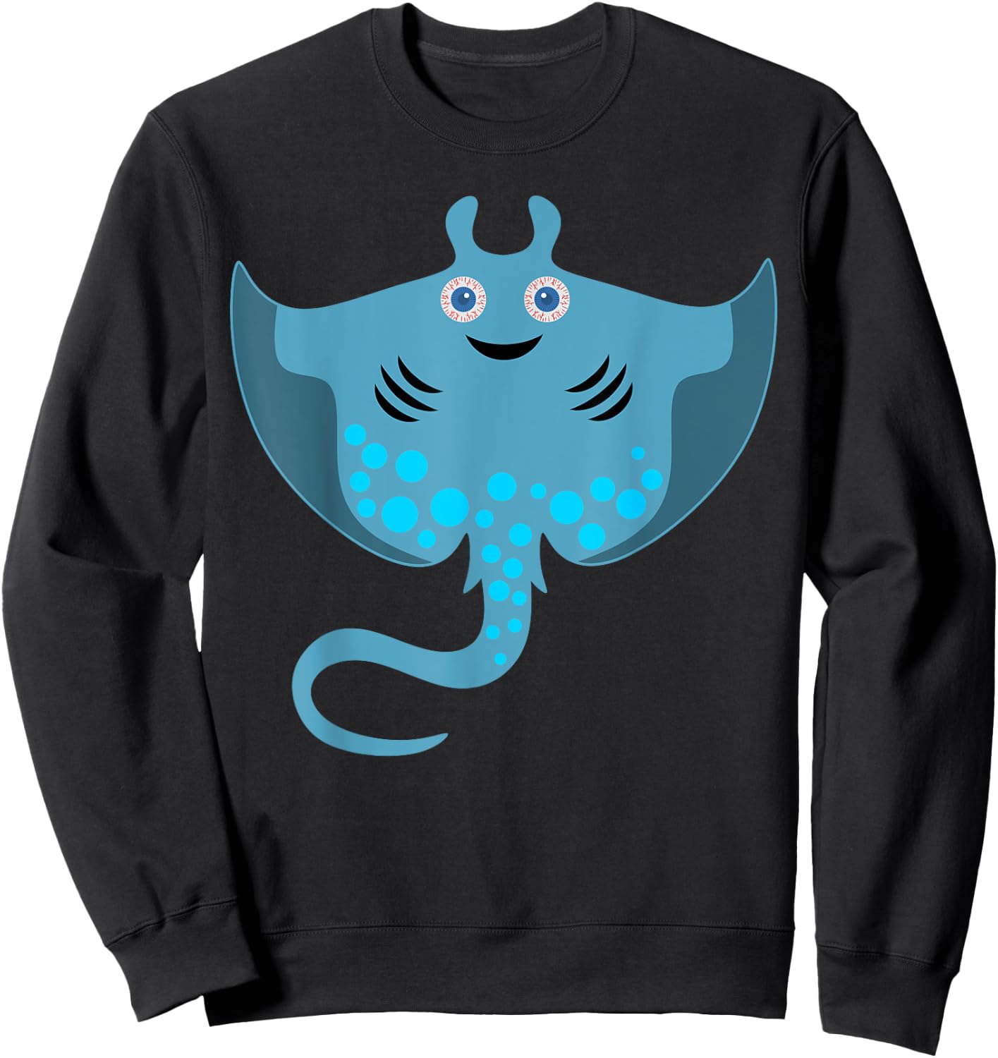 Stingray Sting Ray Sea Animal Halloween Costume Sweatshirt - Sweatshirt | Black