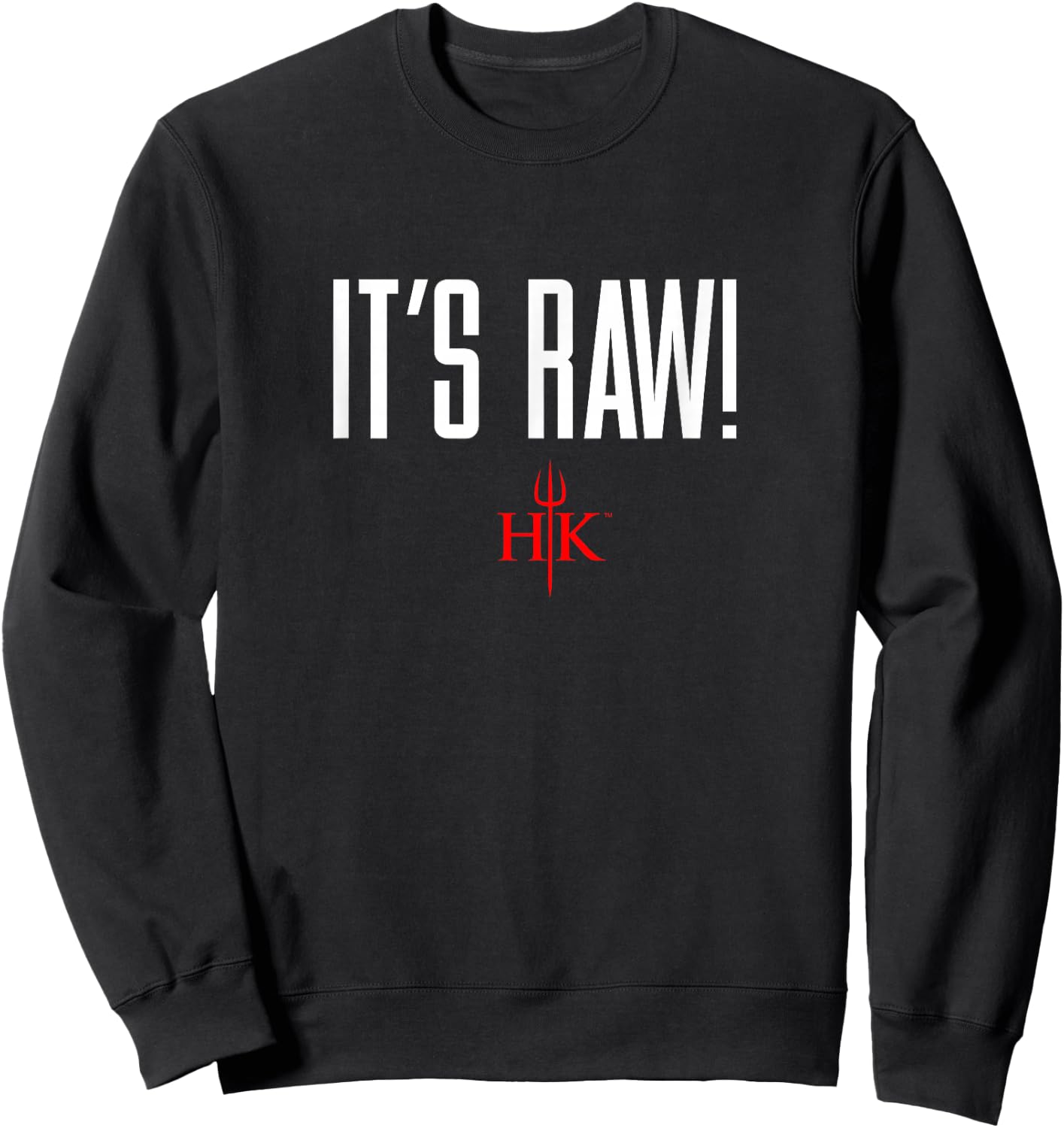 Official Hell's Kitchen It's Raw! Sweatshirt - Sweatshirt | Black