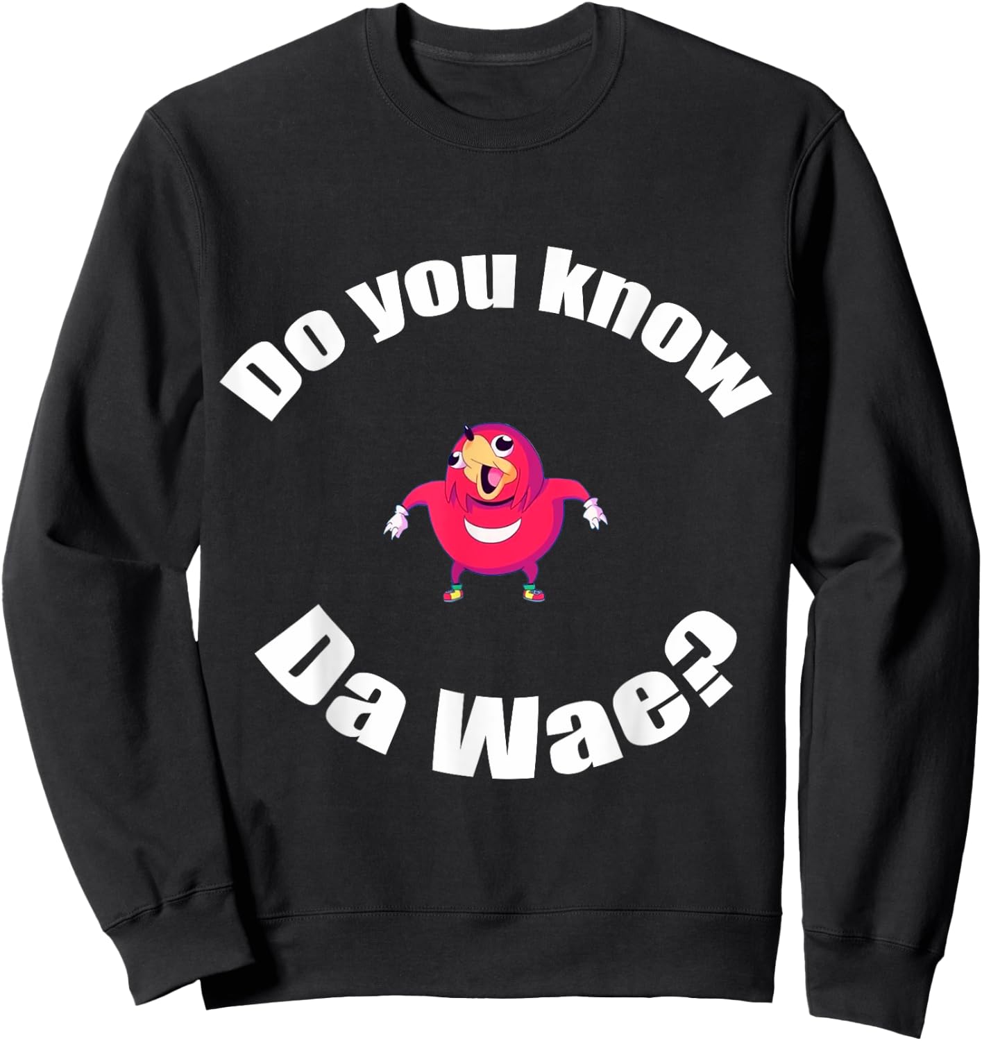 Do You Know Da Wae Dank VR memes Sweatshirt - Sweatshirt | Black