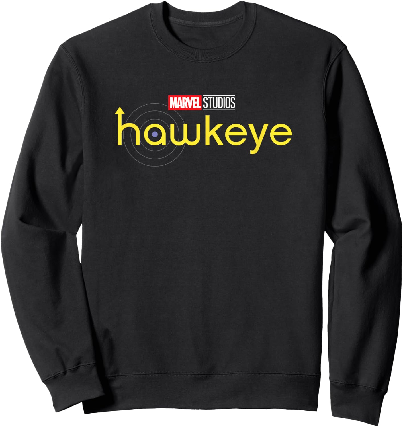 Marvel Hawkeye Series logo Sweatshirt - Sweatshirt | Black