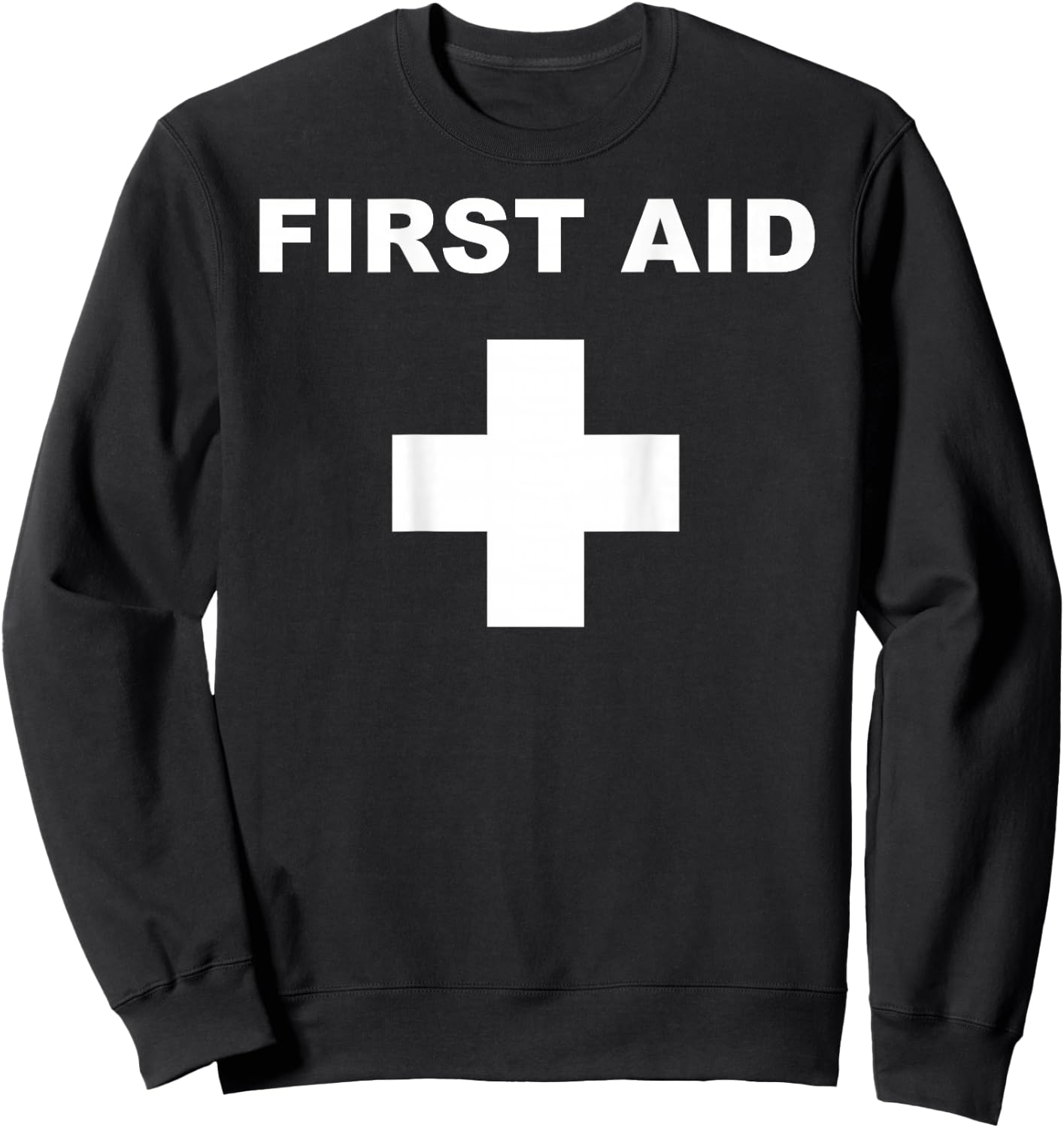 First Aid Shirt Sweatshirt - Sweatshirt | Black