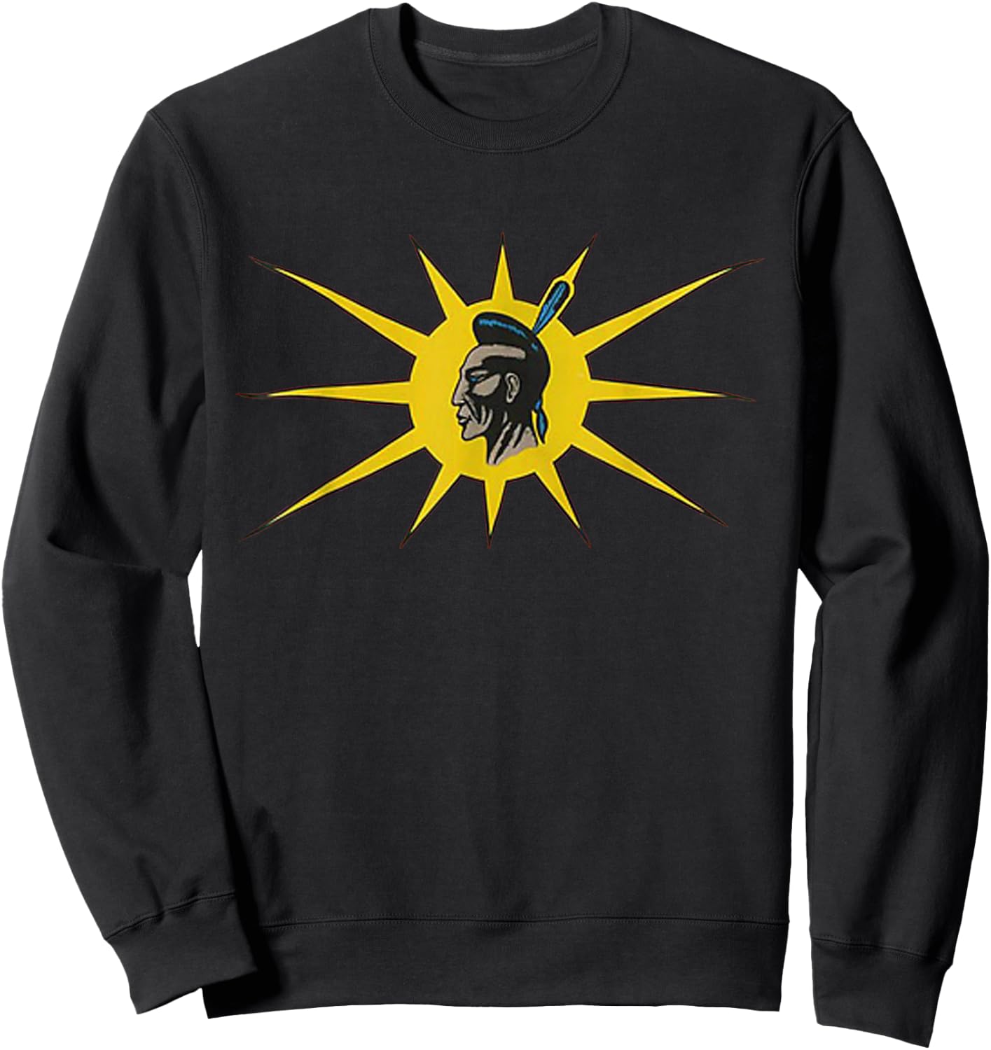 Mohawk Nation Flag Sweatshirt - Sweatshirt | Black