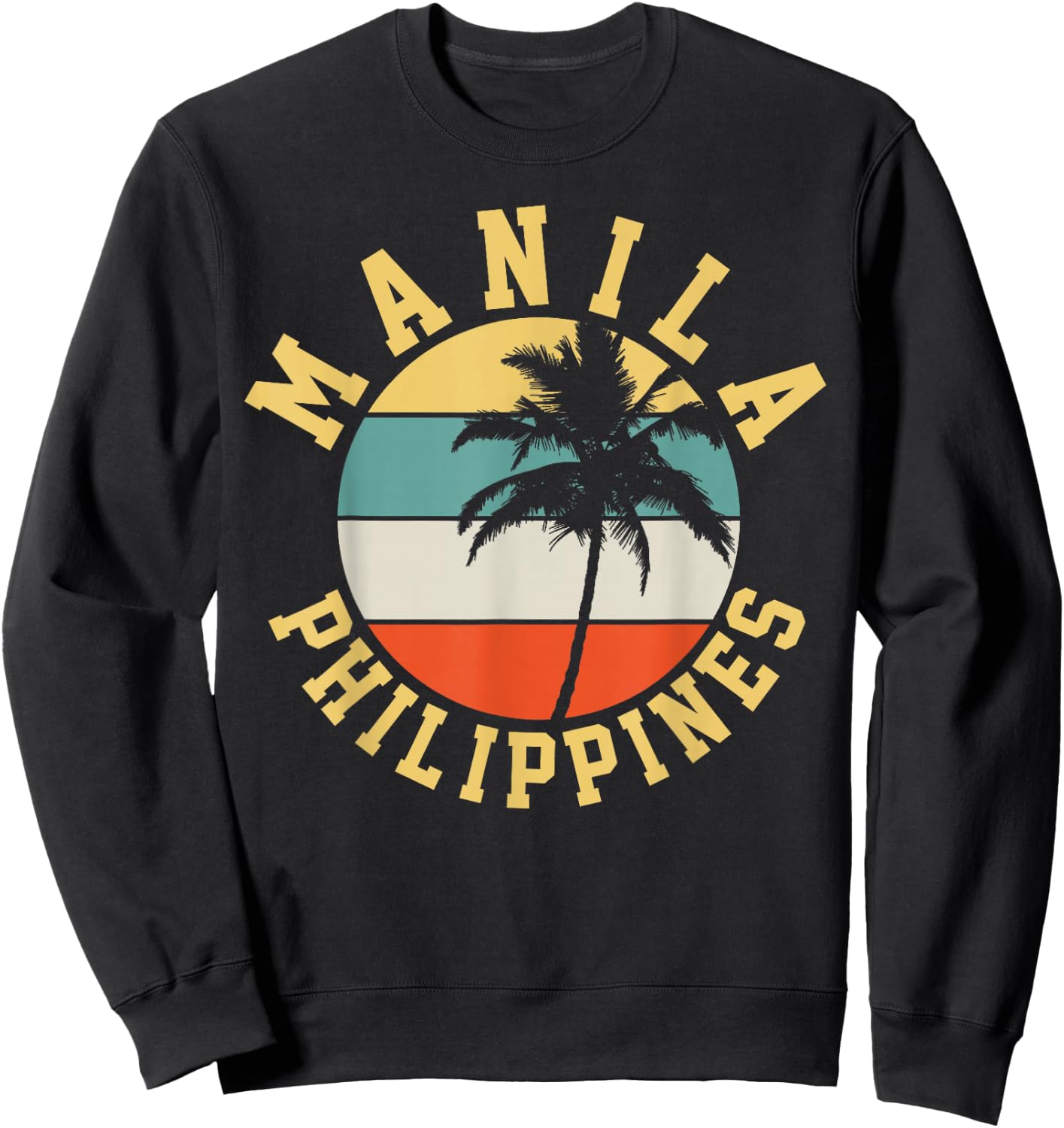 Manila Philippines Sweatshirt - Sweatshirt | Black