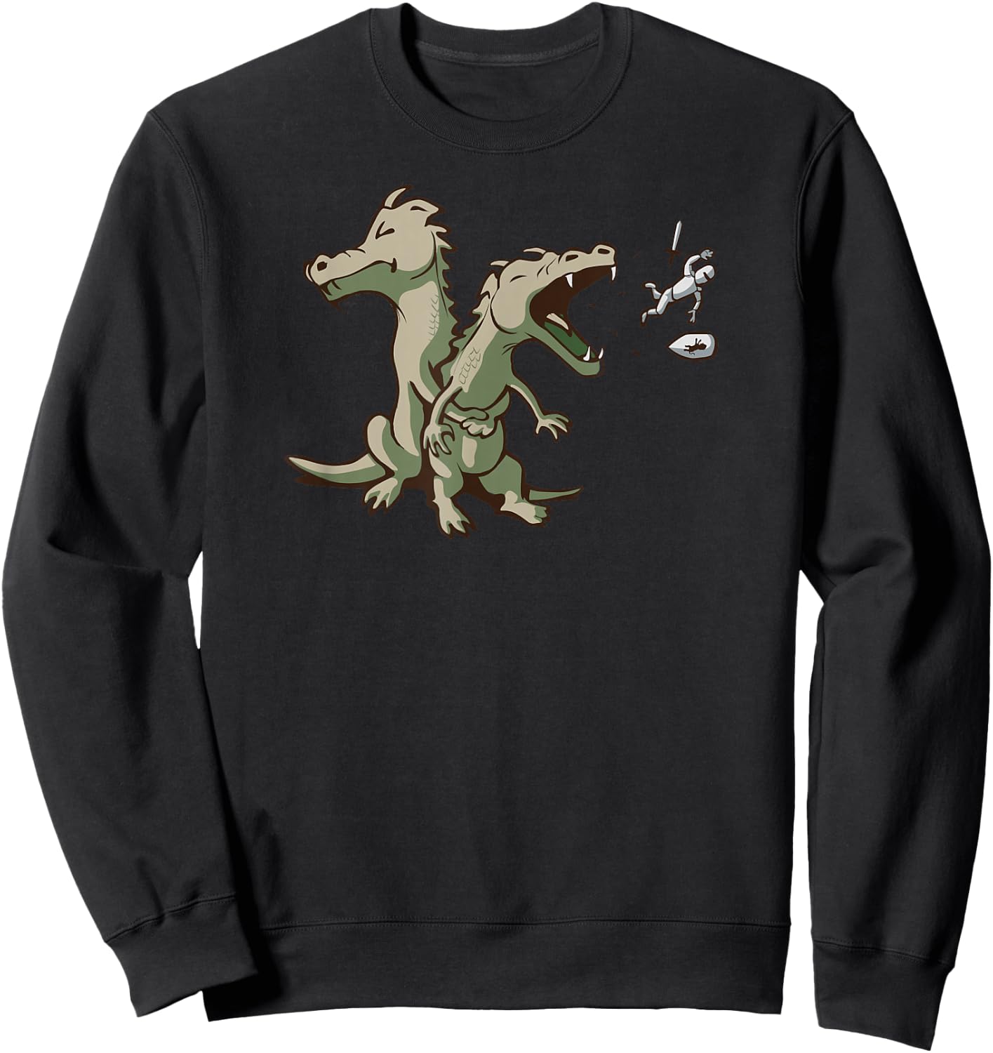 Threadless Nathan W. Pyle Unlikely Hero Graphic Sweatshirt - Sweatshirt | Black